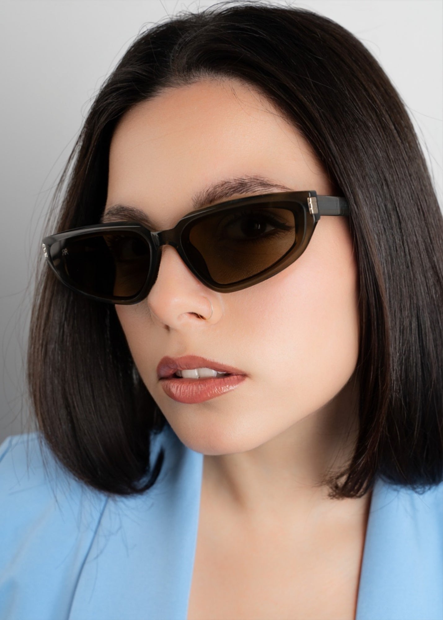 Men's Sunglasses Red Raven Green