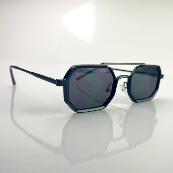 JAMES METALLIC TOTAL BLACK - Red Raven