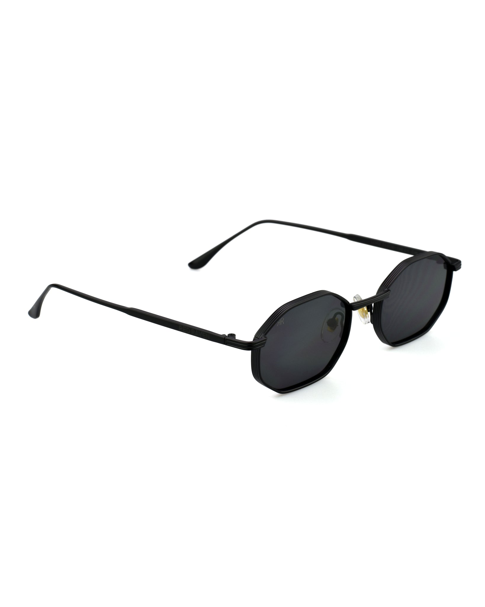Men's Sunglasses Red Raven Black