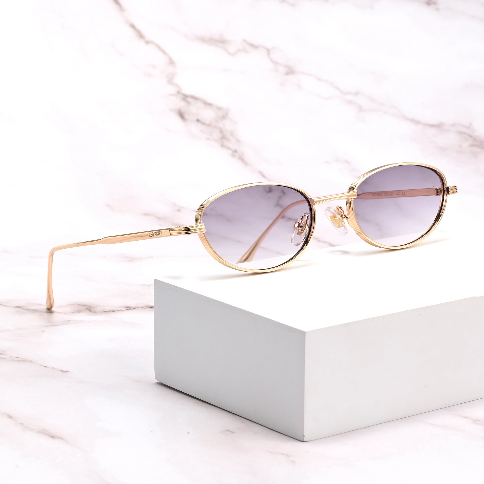 Men's Sunglasses Red Raven Gold