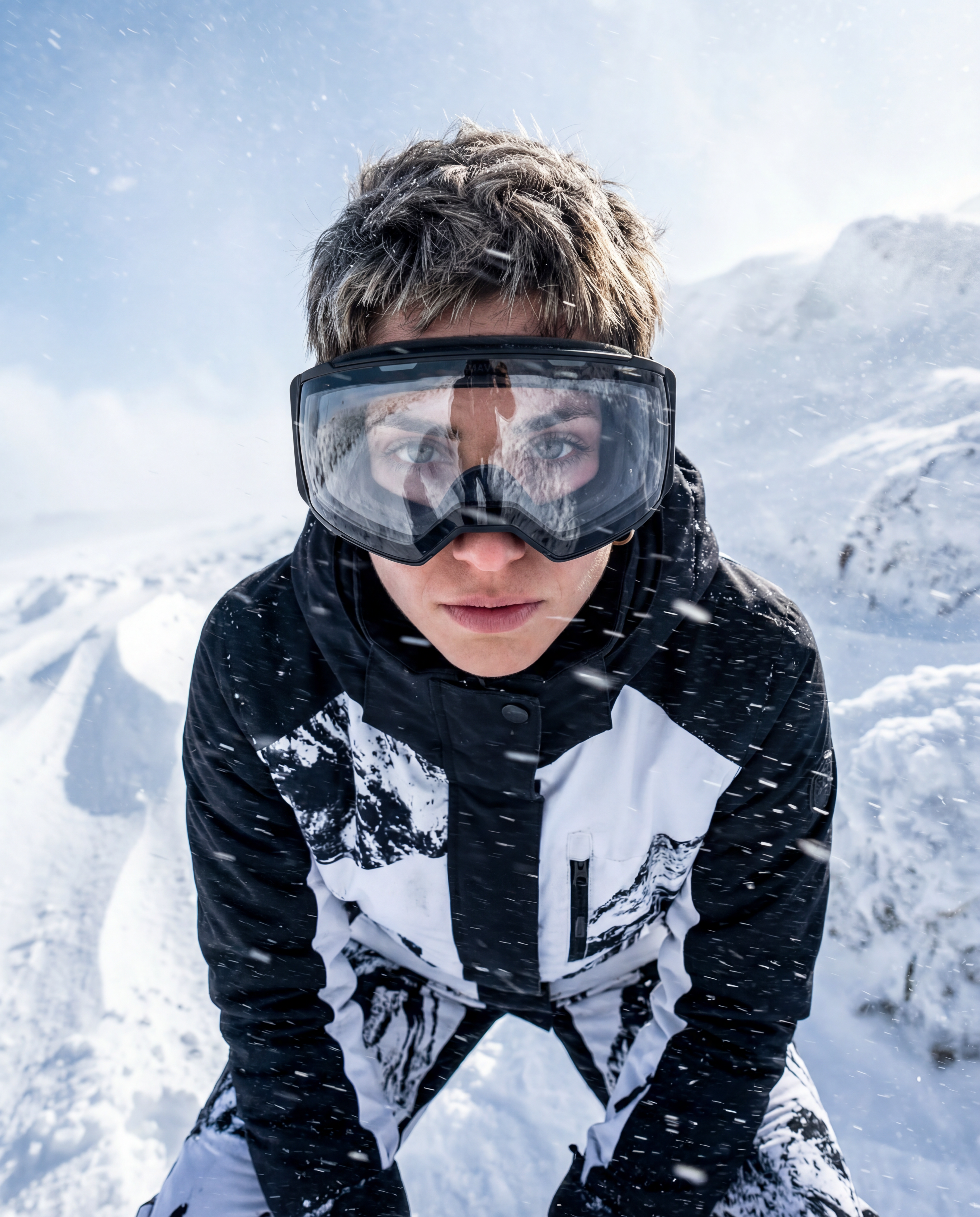 SNOW MASK #E CLEAR - PHOTOCHROMIC 