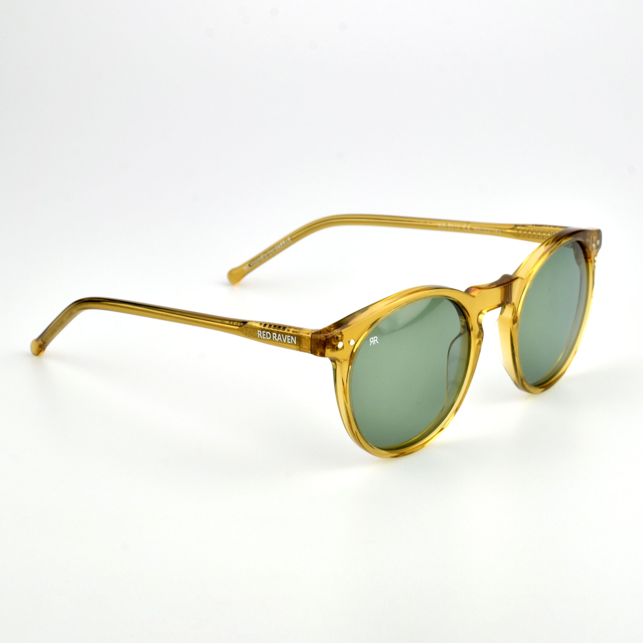 Men's Sunglasses Red Raven Yellow