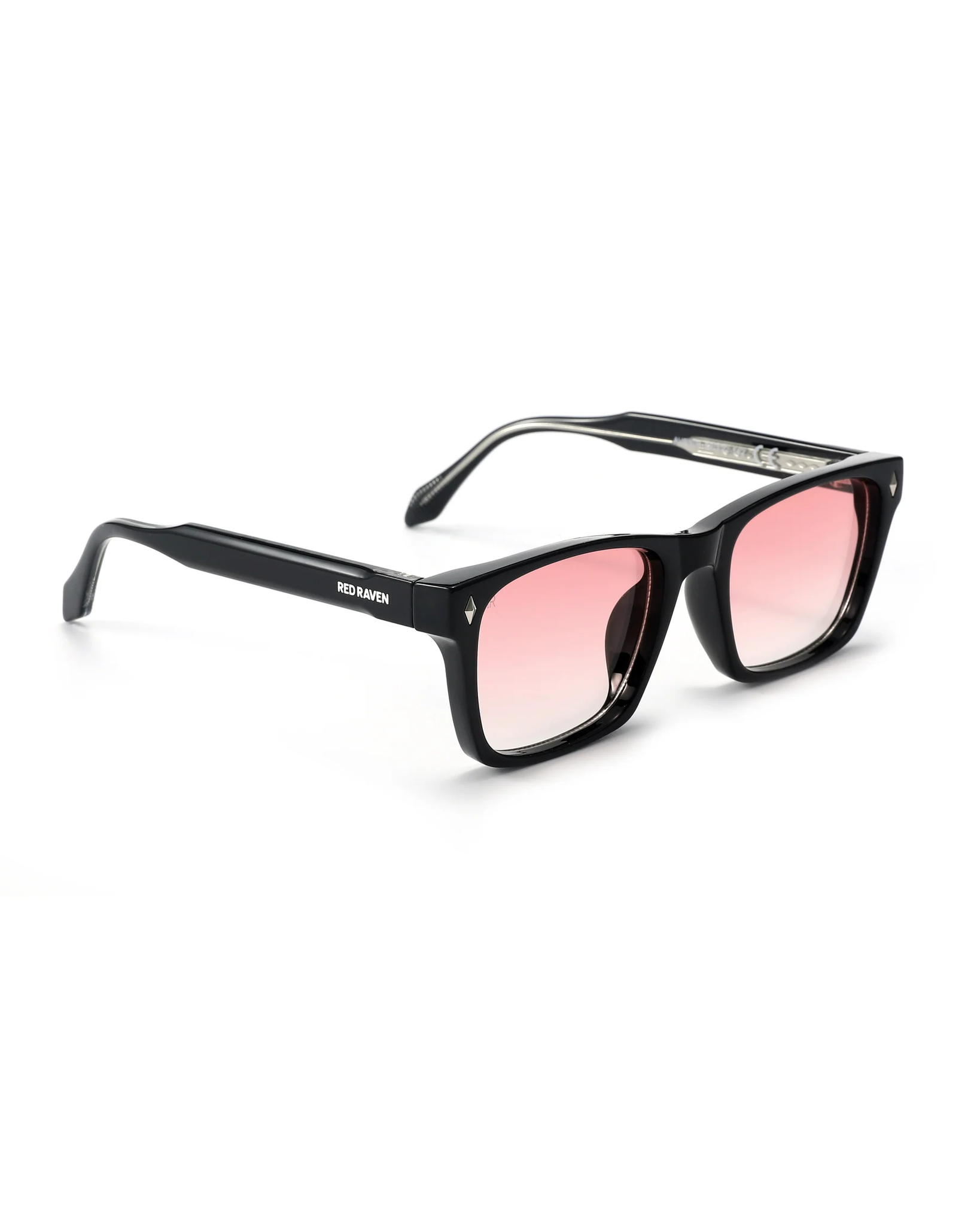 Men's Sunglasses Red Raven Black
