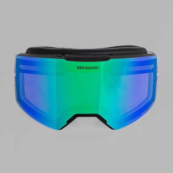 MASCHERA DA NEVE #B VERDE SMERALDO - FOTOCROMATICA