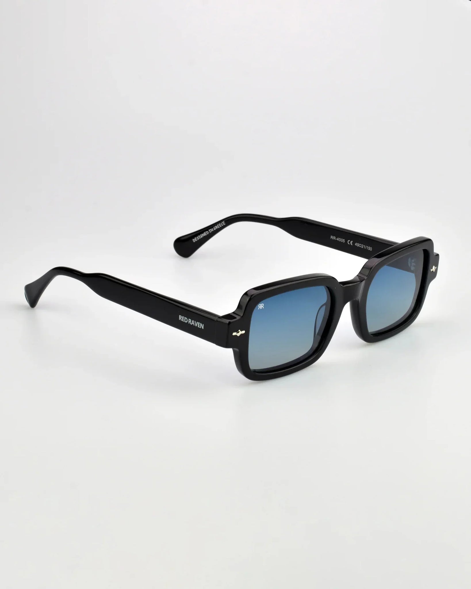 Men's Sunglasses Red Raven Black