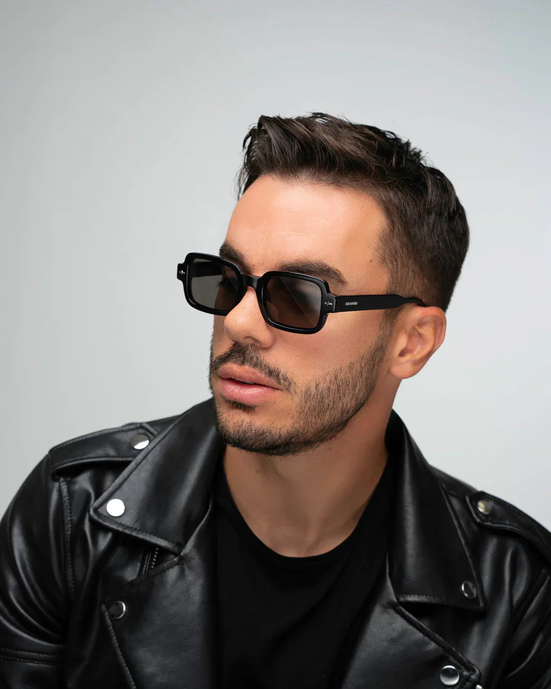 Men's Sunglasses Red Raven Black