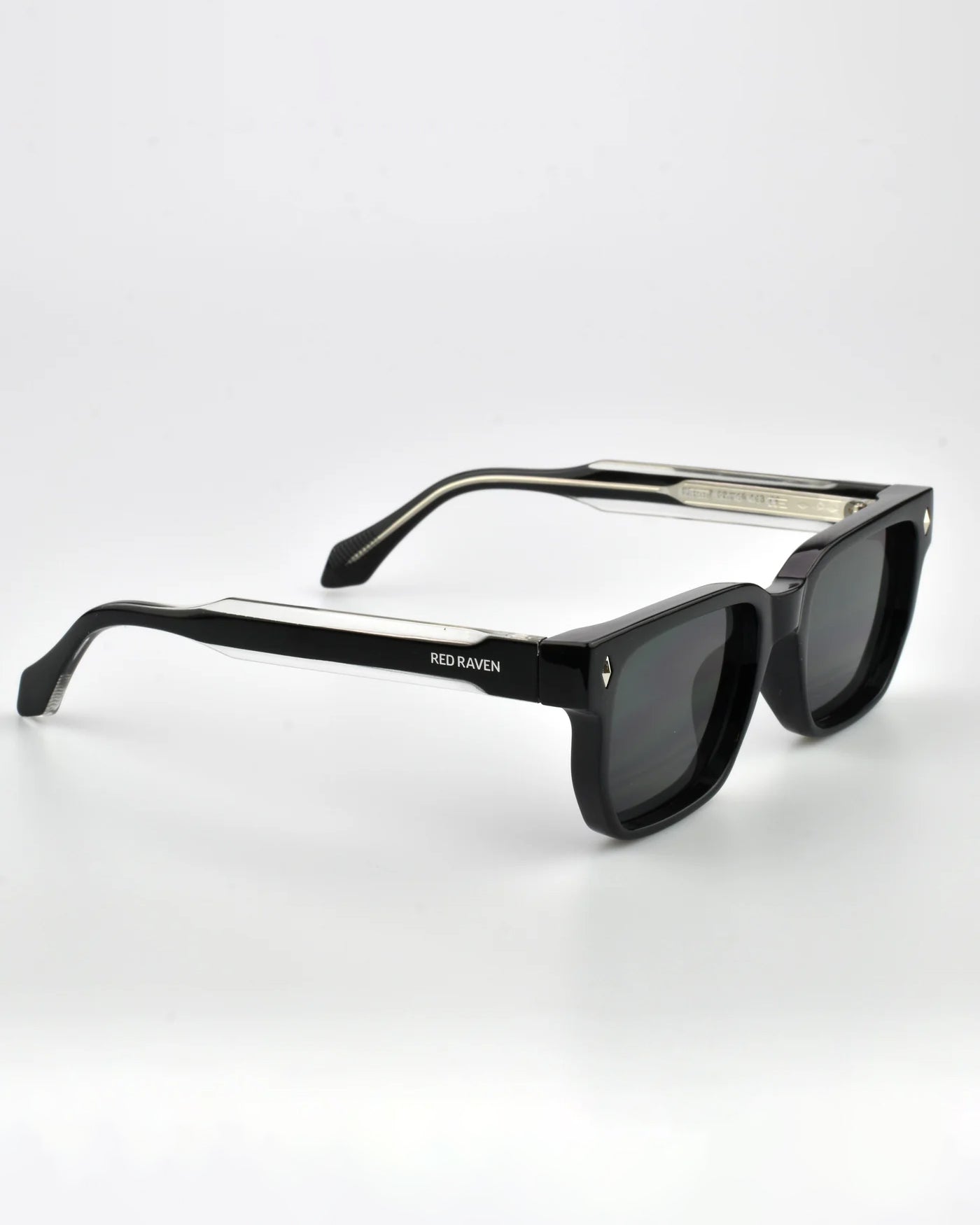 Men's Sunglasses Red Raven Black