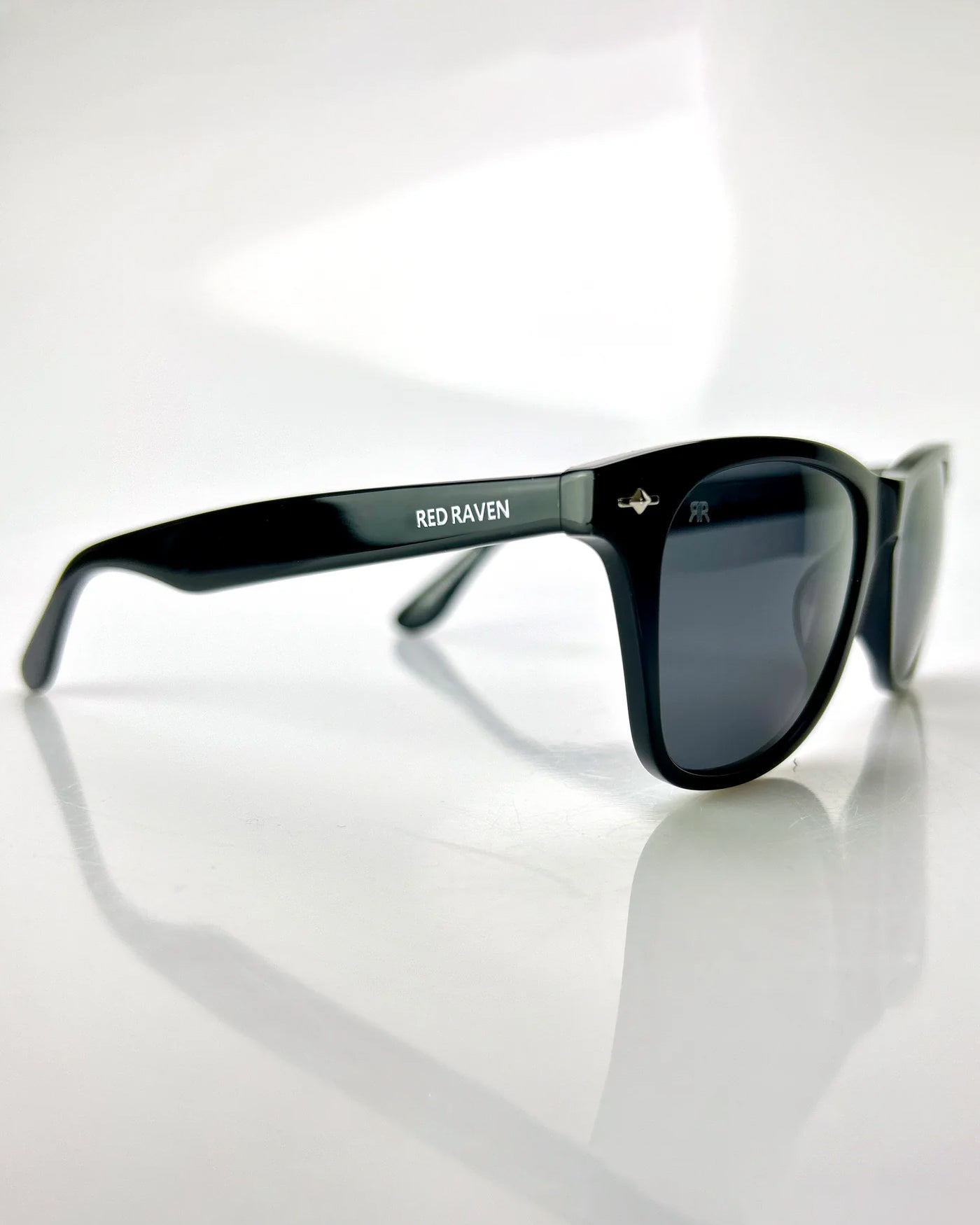 Men's Sunglasses Red Raven Black