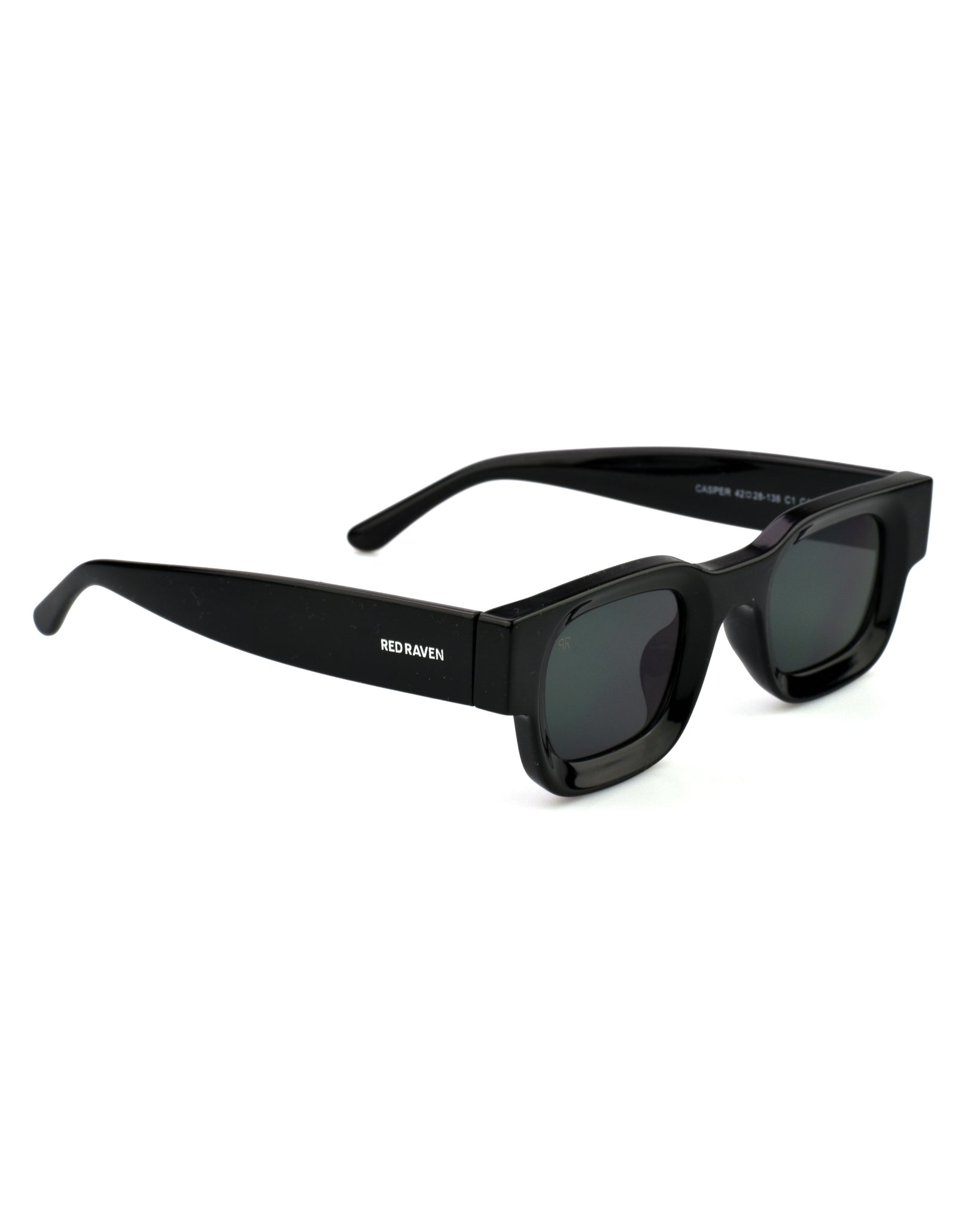 Men's Sunglasses Red Raven Black