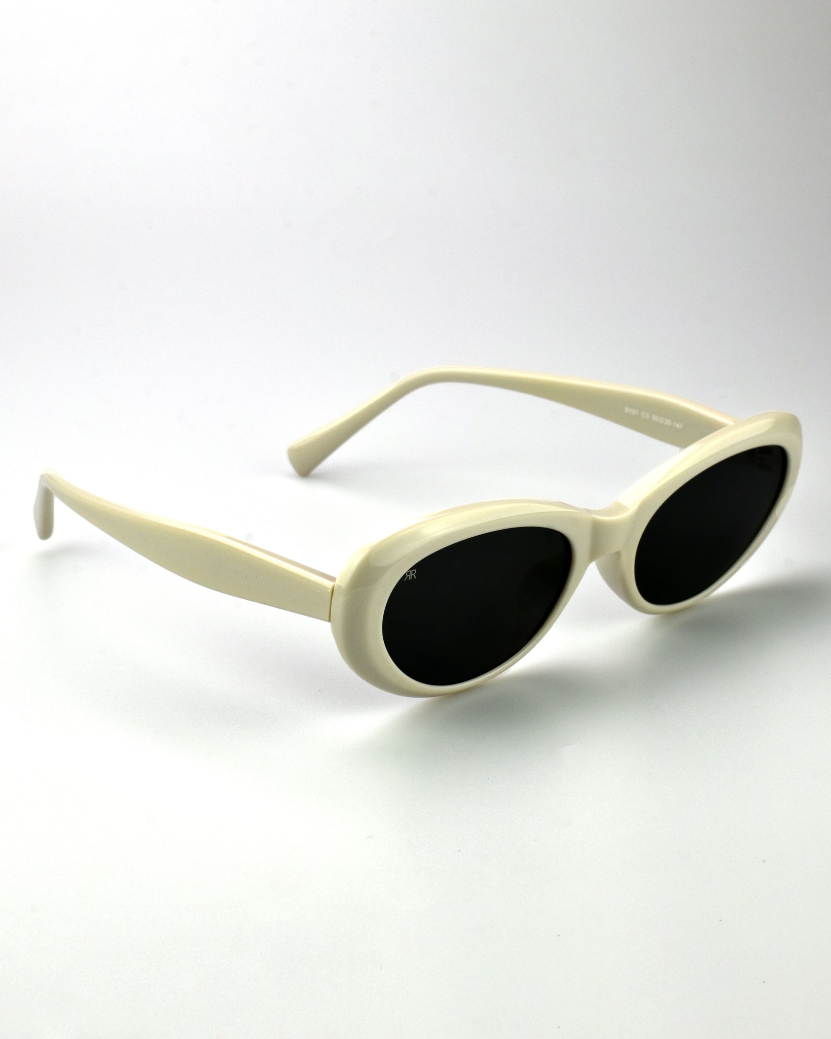 Men's Sunglasses Red Raven White