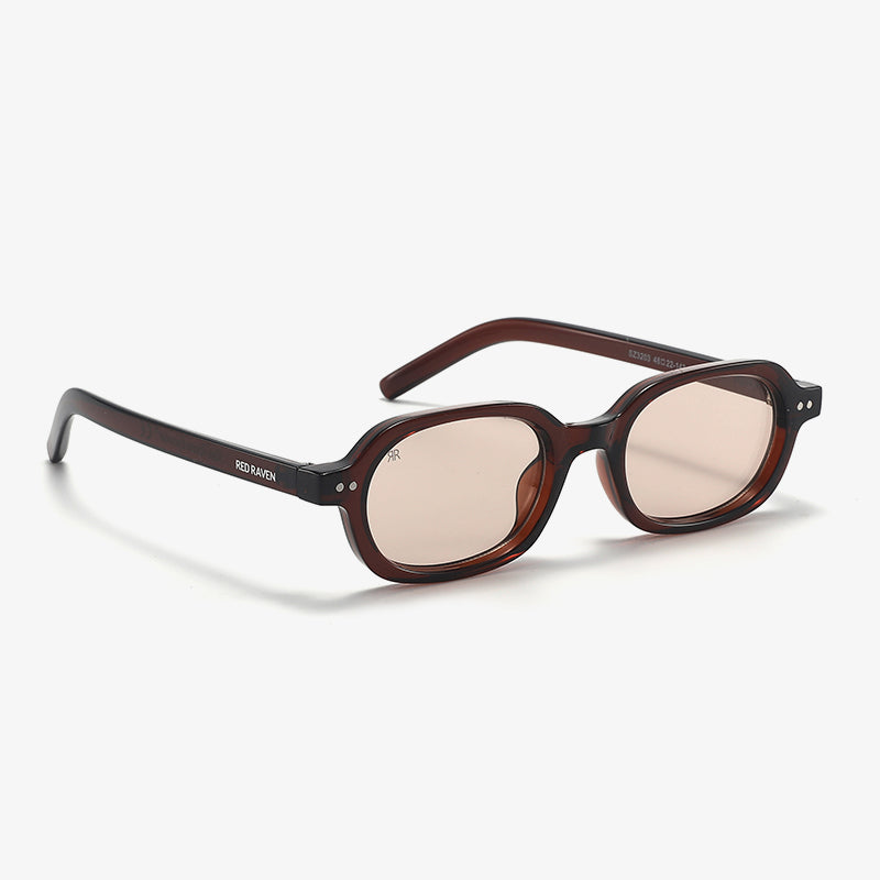 Men's Sunglasses Red Raven Brown