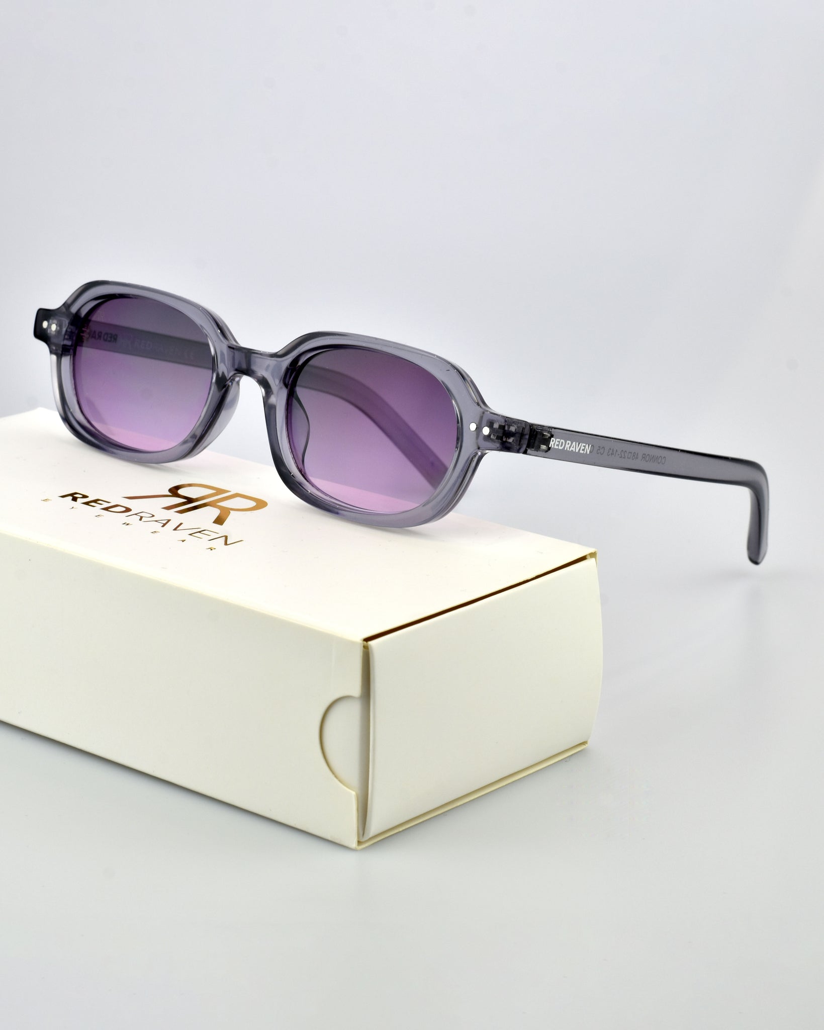 Men's Sunglasses Red Raven Gray