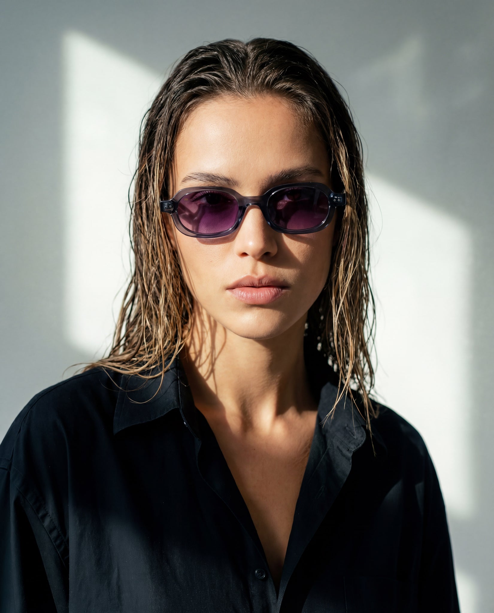 Men's Sunglasses Red Raven Gray