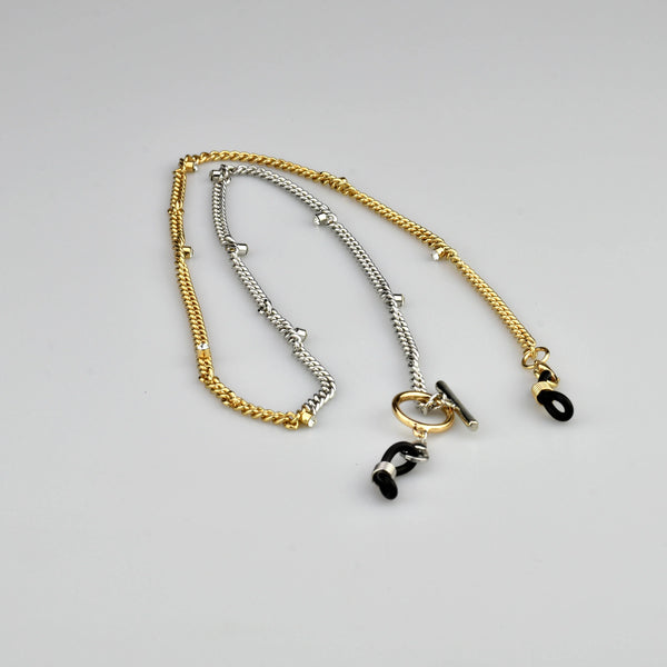 CHAIN DOUBLE GOLD-SILVER - Red Raven