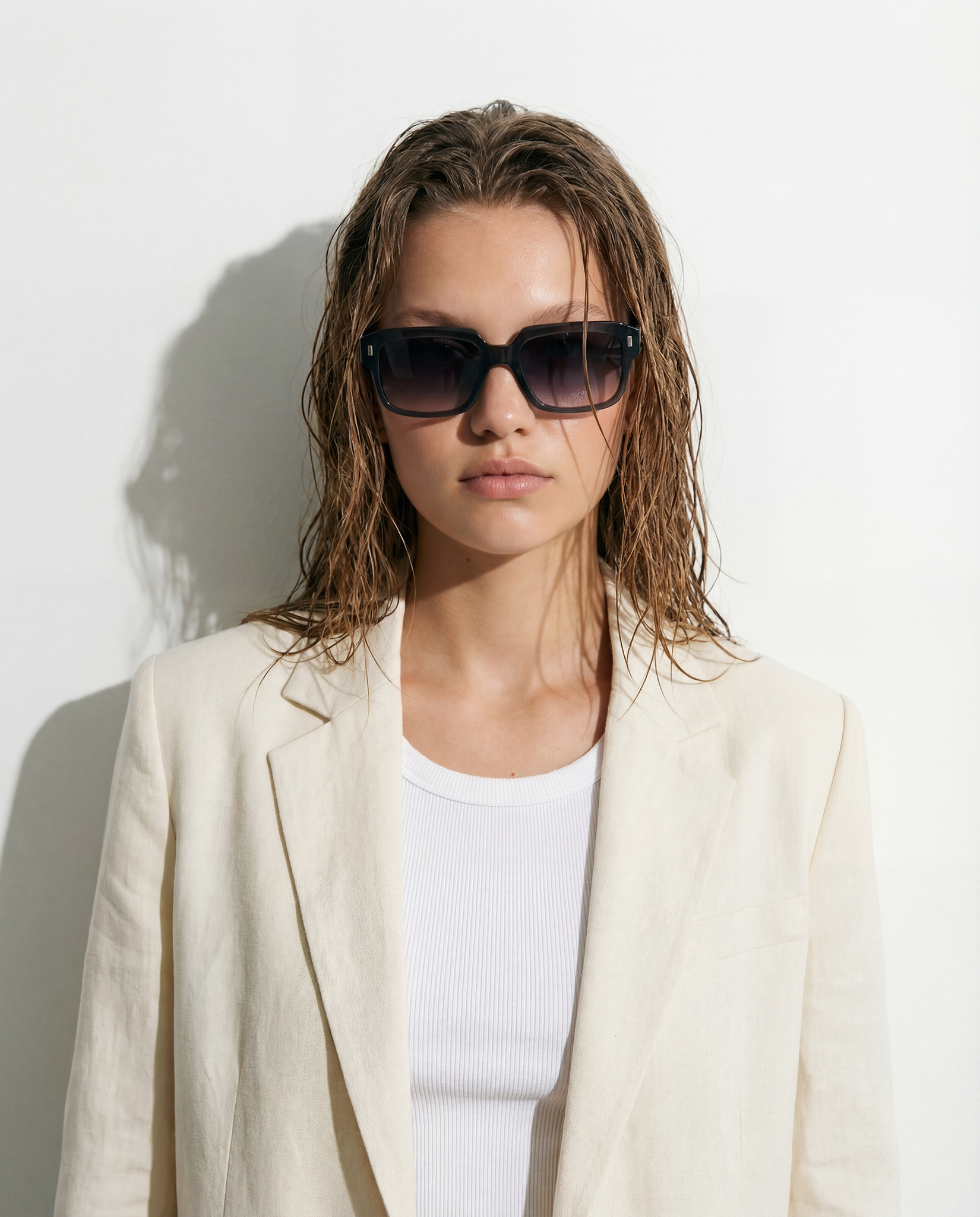 Men's Sunglasses Red Raven Gray