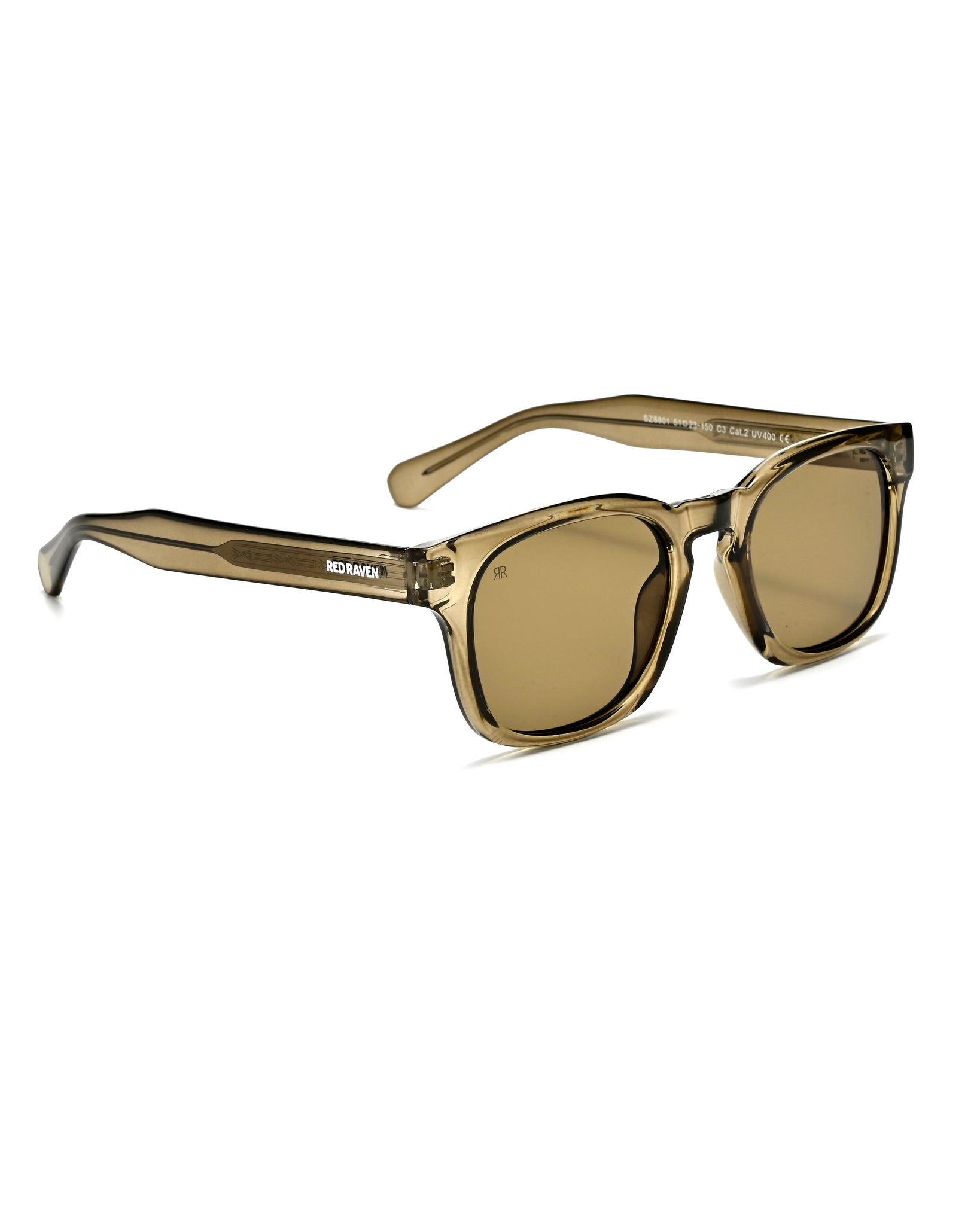 Men's Sunglasses Red Raven Beige