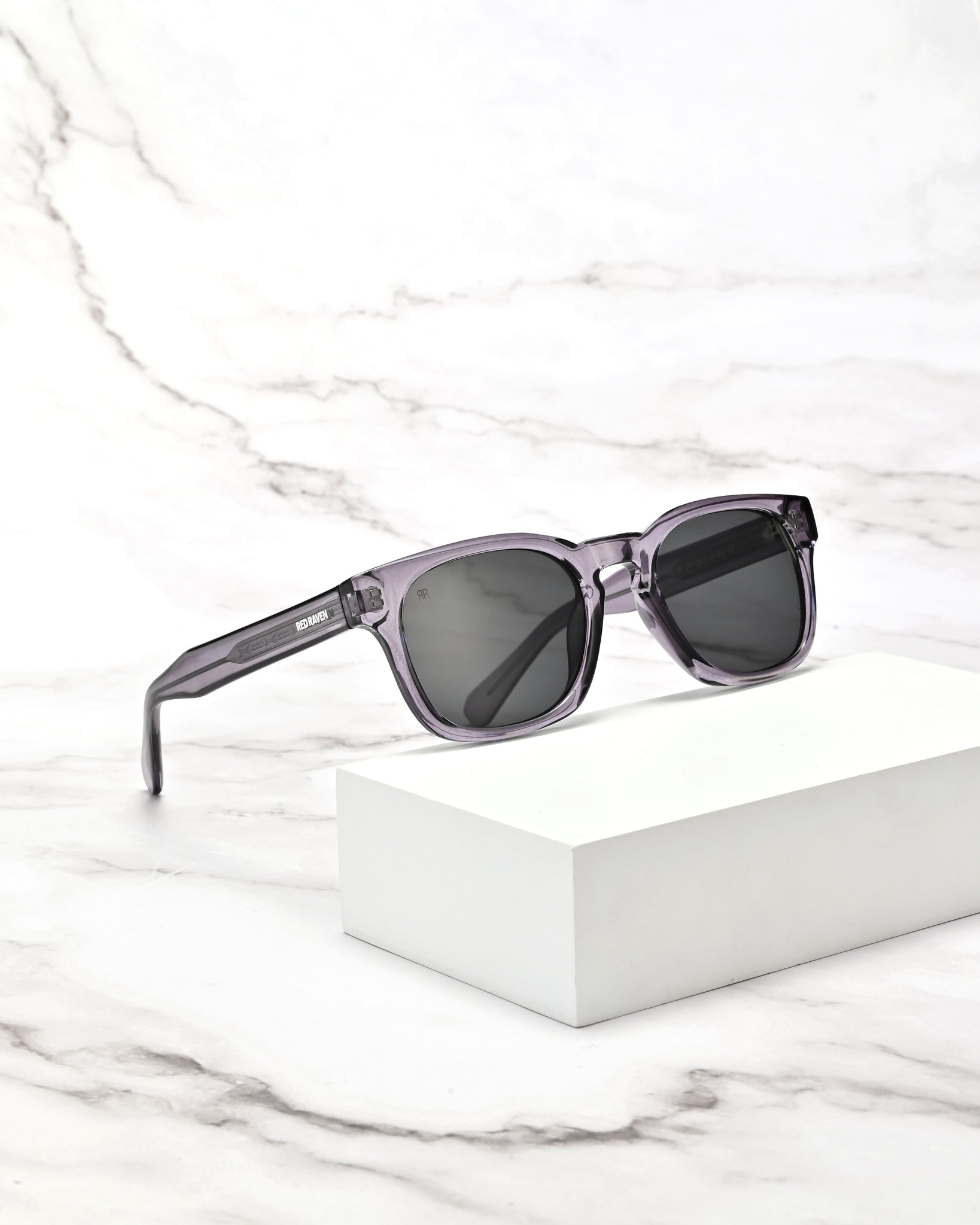 Men's Sunglasses Red Raven Purple