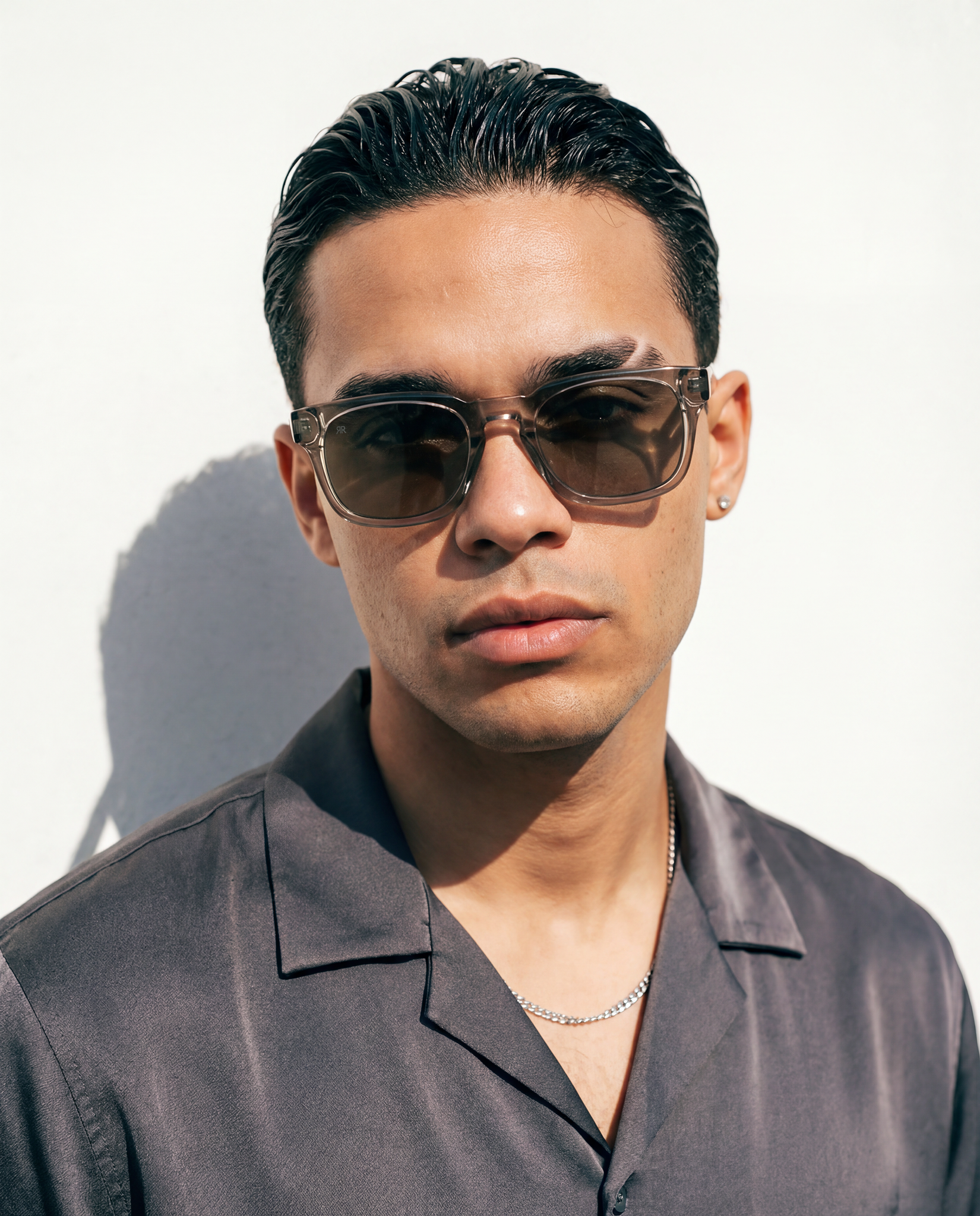 Men's Sunglasses Red Raven Purple