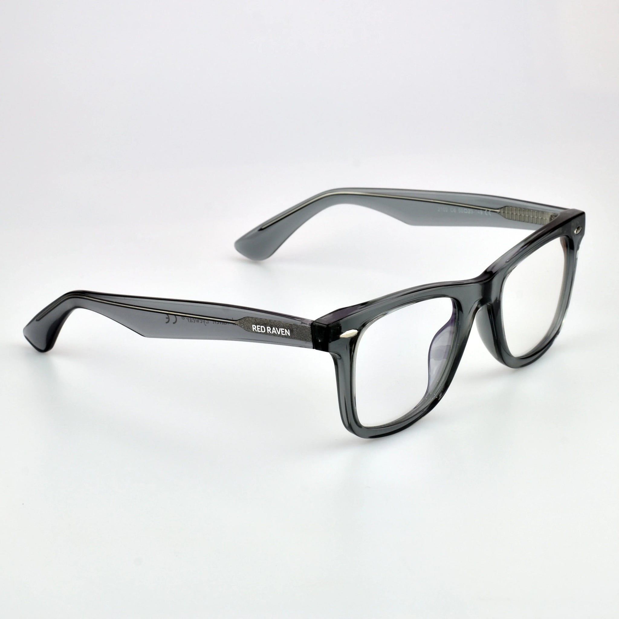 Men's Eyeglasses Red Raven