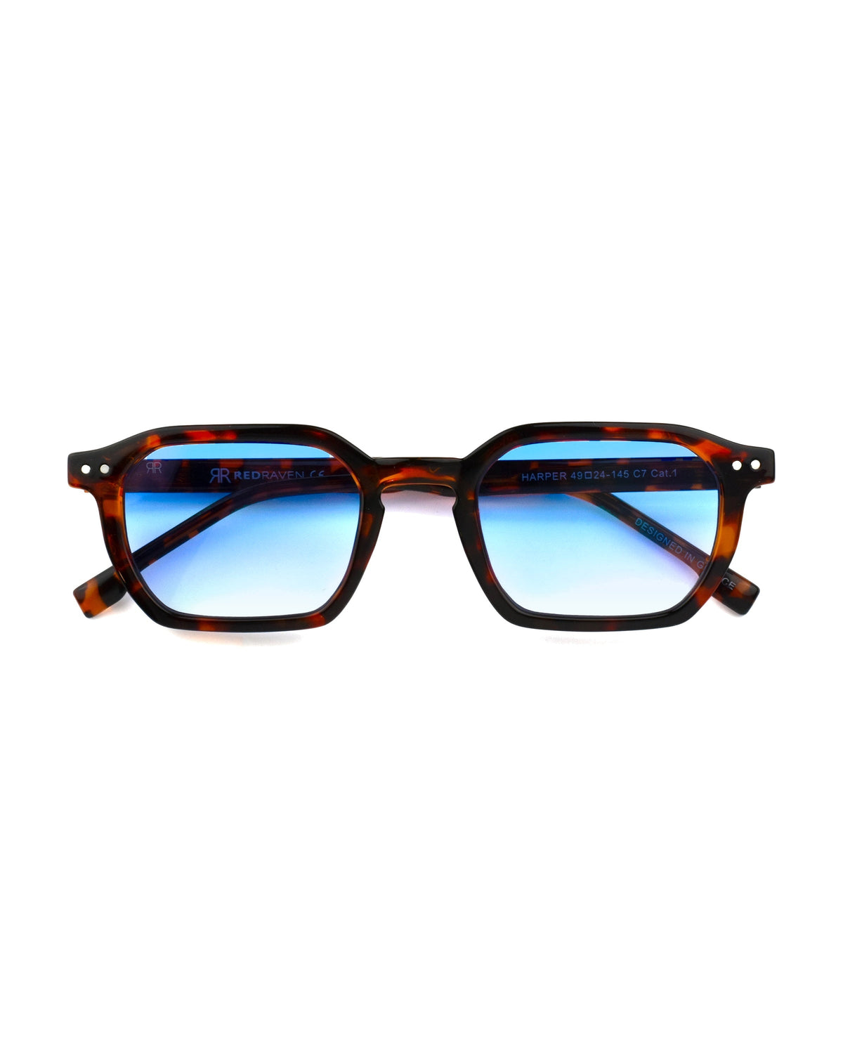 HARPER TORTOISE BLUE - Red Raven