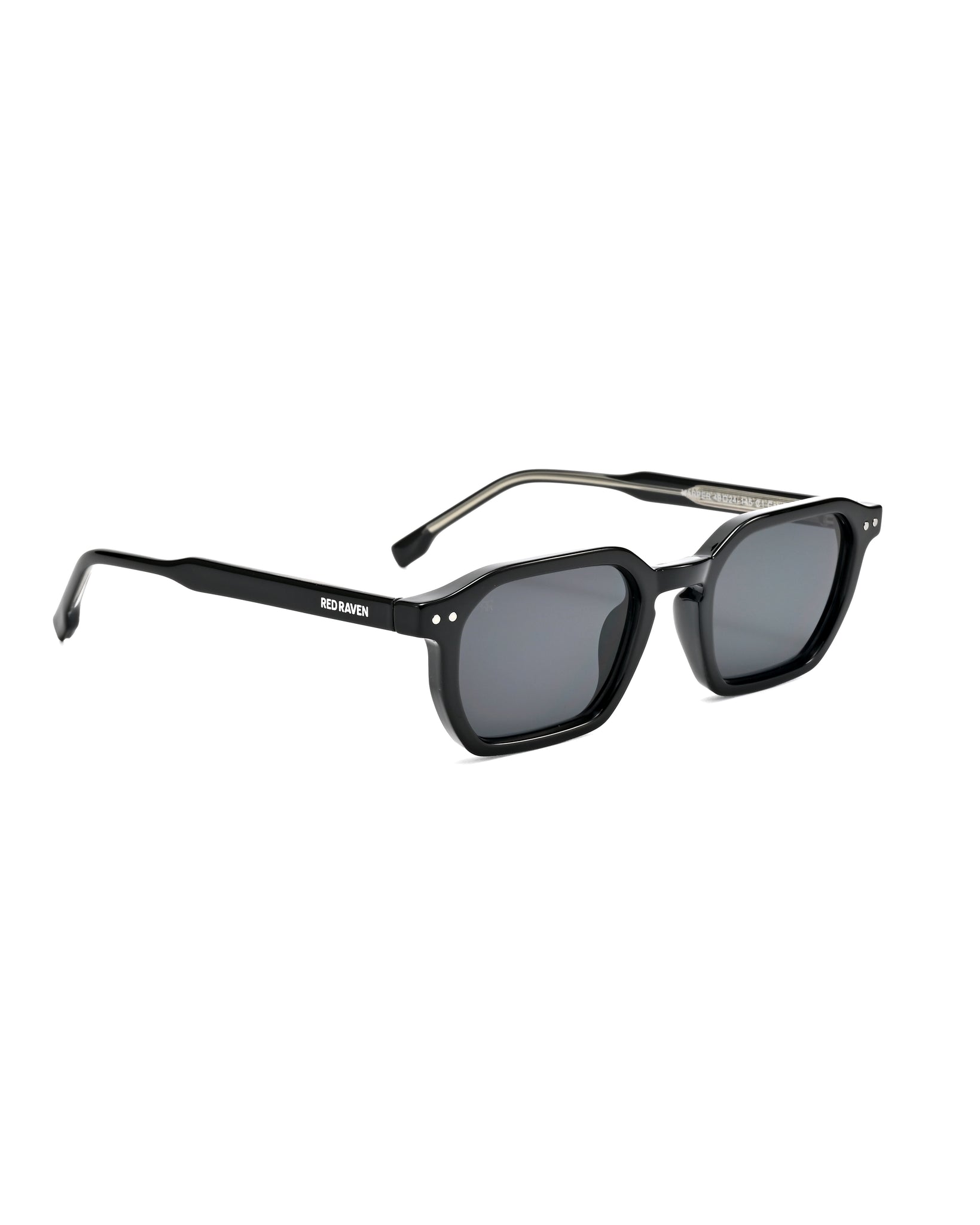 Men's Sunglasses Red Raven Black