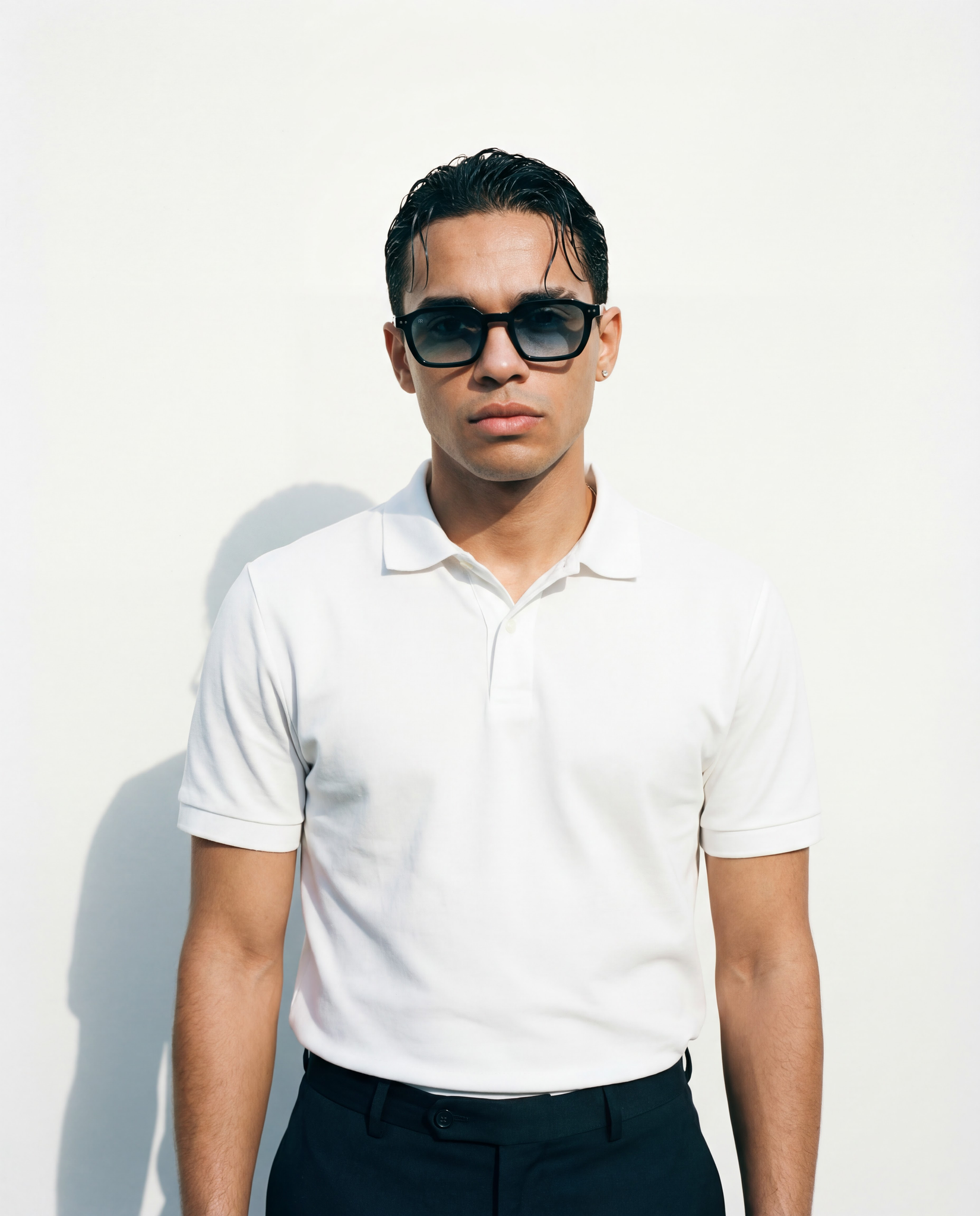 Men's Sunglasses Red Raven Black