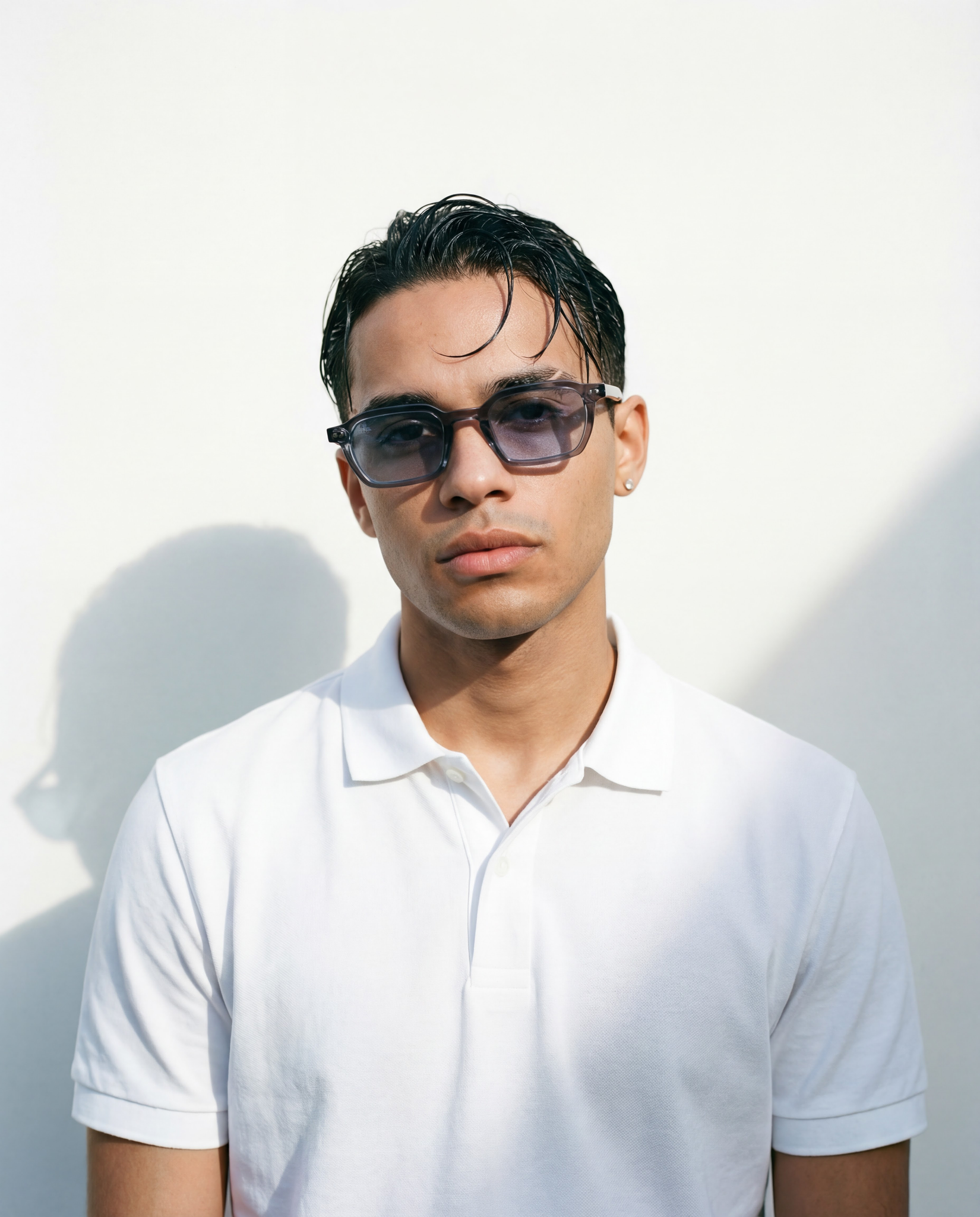 Men's Sunglasses Red Raven Gray