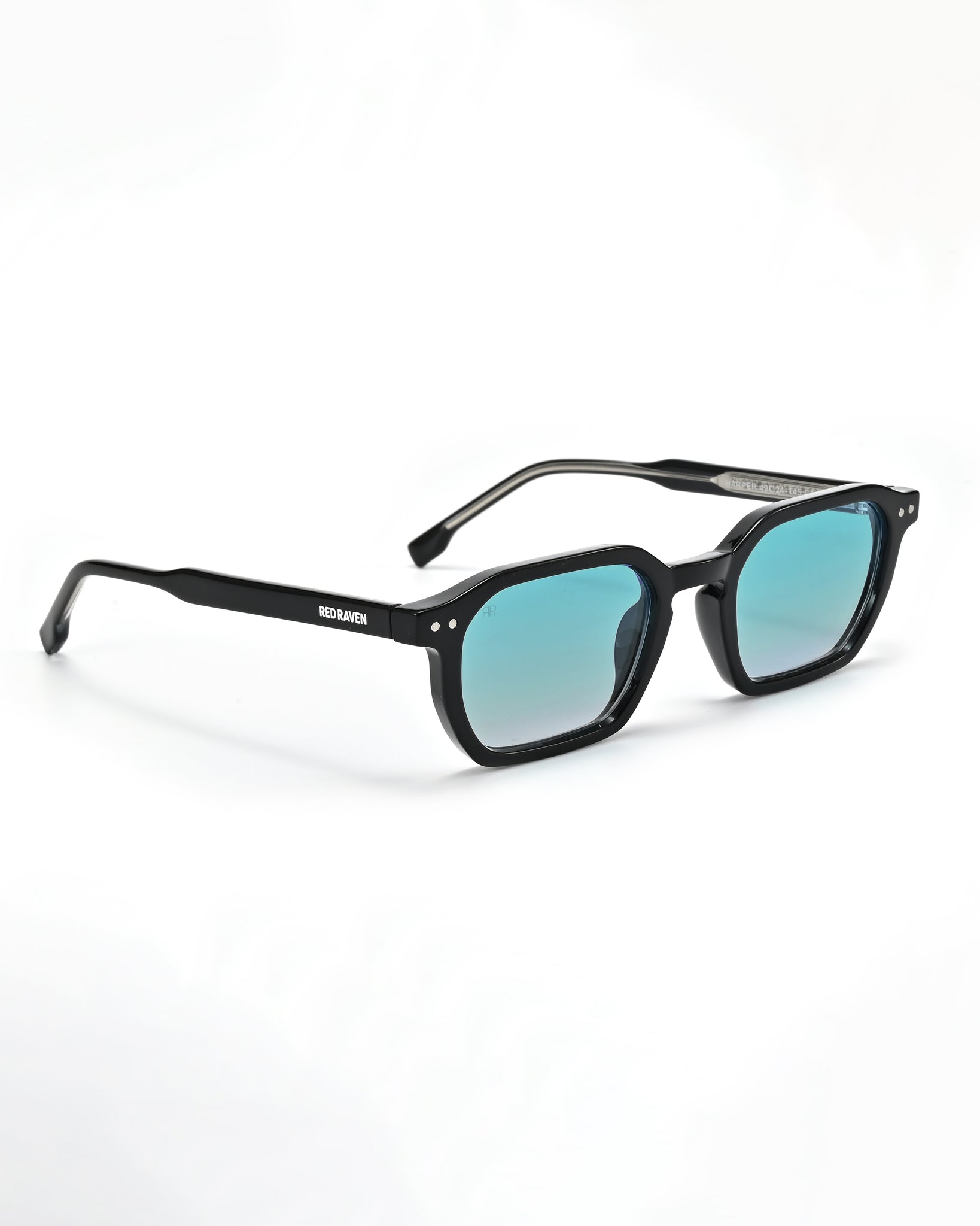 Men's Sunglasses Red Raven Black