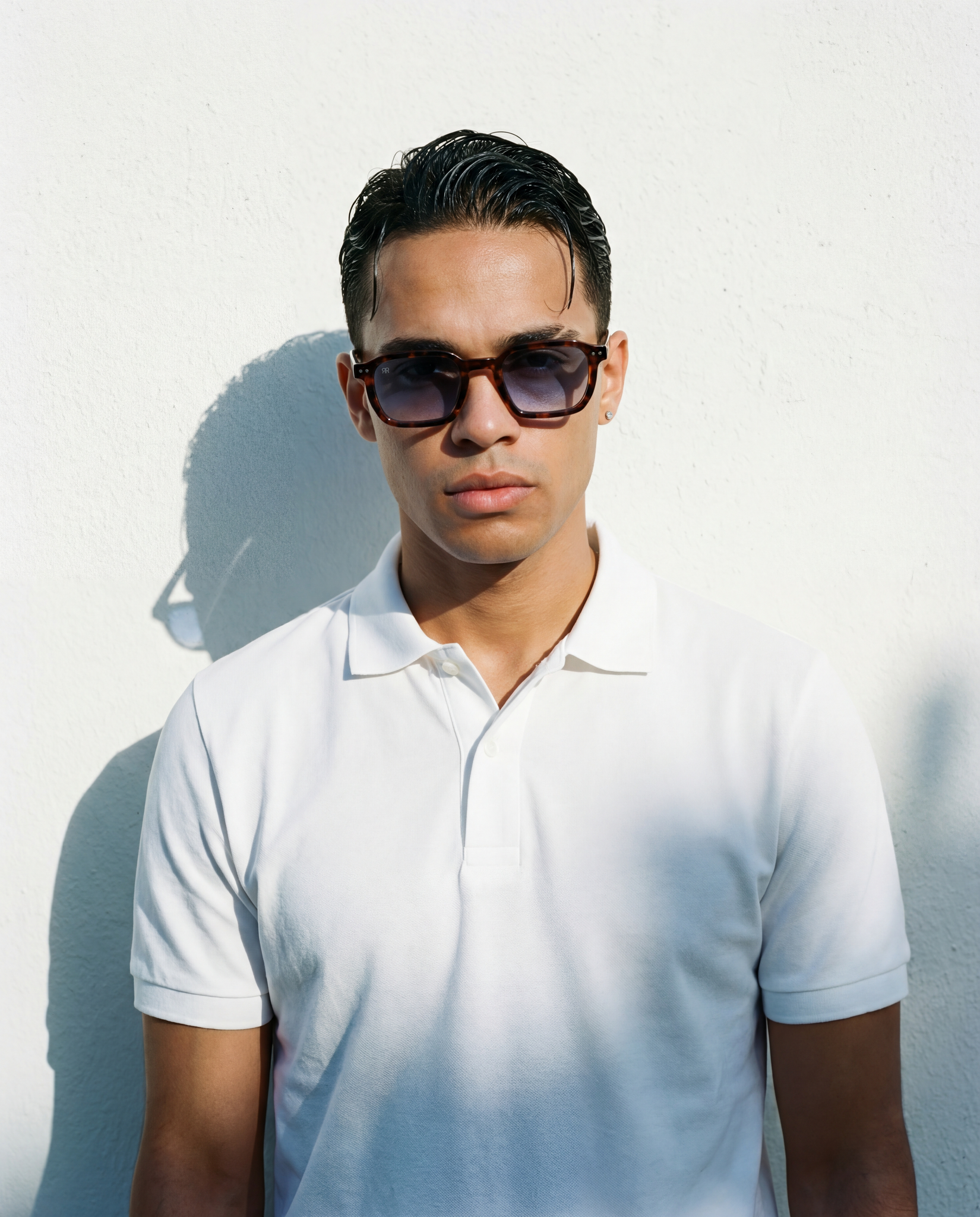 Men's Sunglasses Red Raven Brown