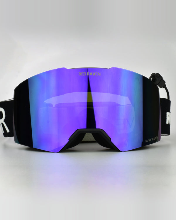 SNOW MASK HEATED #B DEEP PURPLE