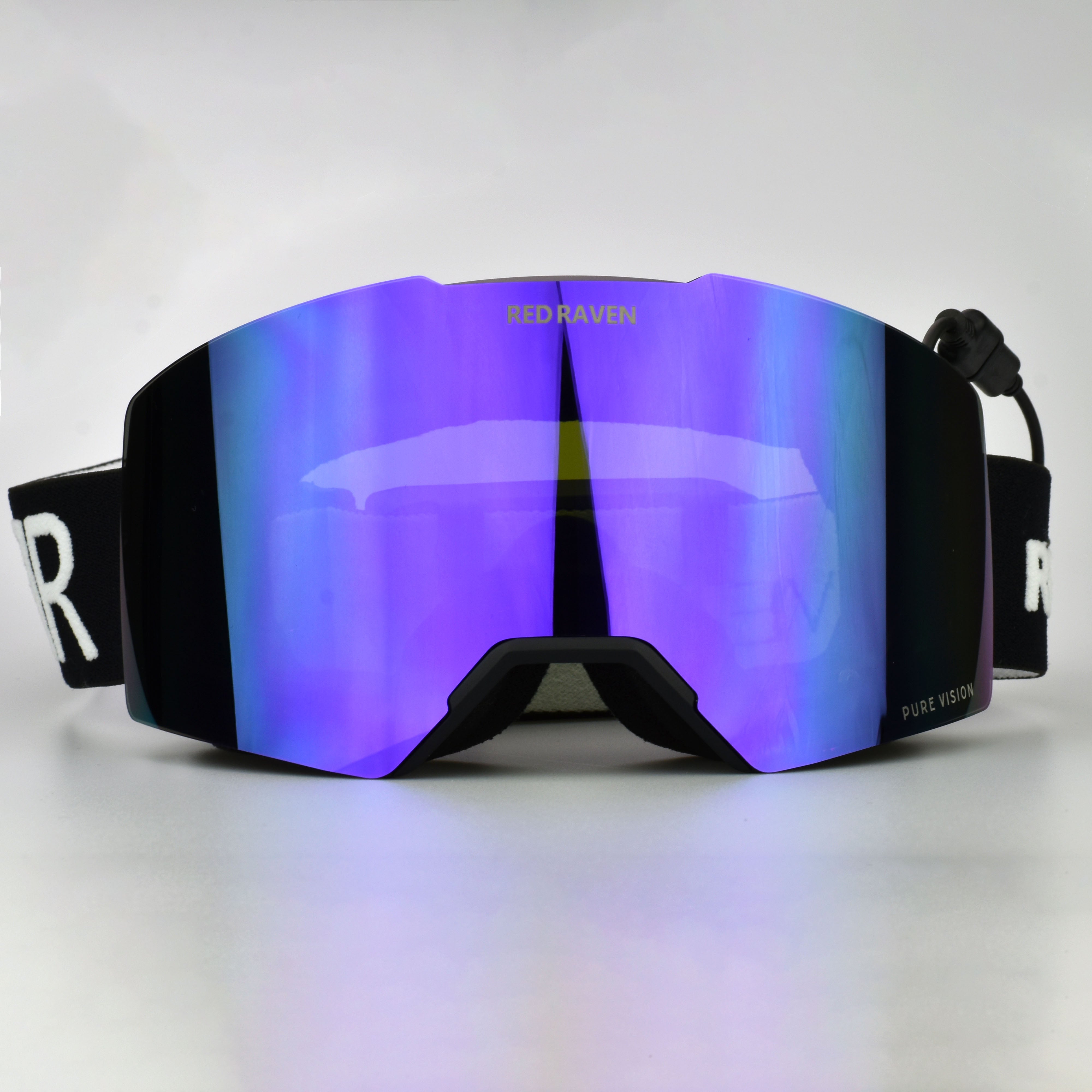 HEATED SNOW MASK #B DEEP PURPLE 