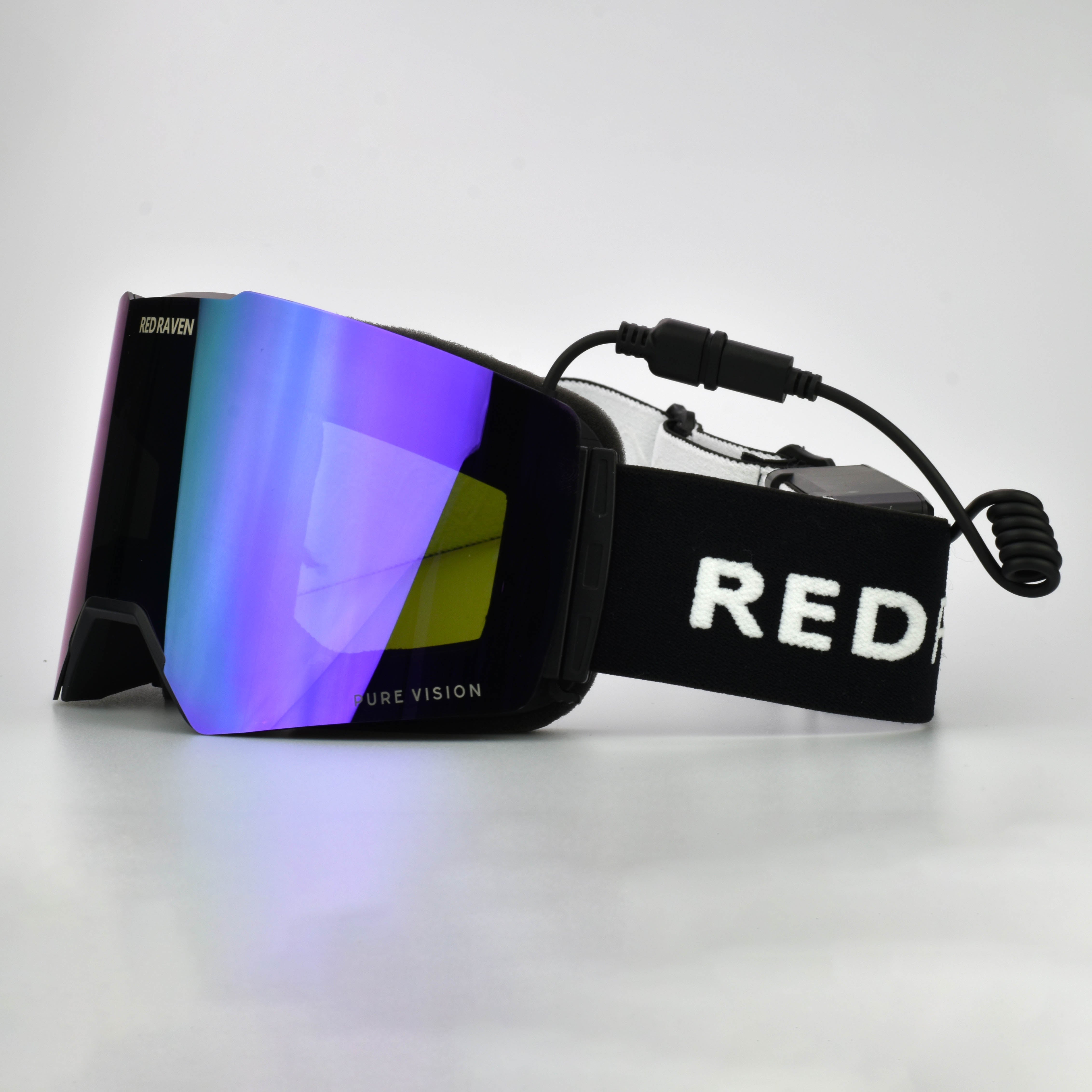 HEATED SNOW MASK #B DEEP PURPLE 