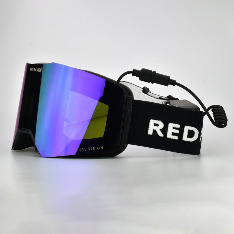 HEATED SNOW MASK #B DEEP PURPLE 