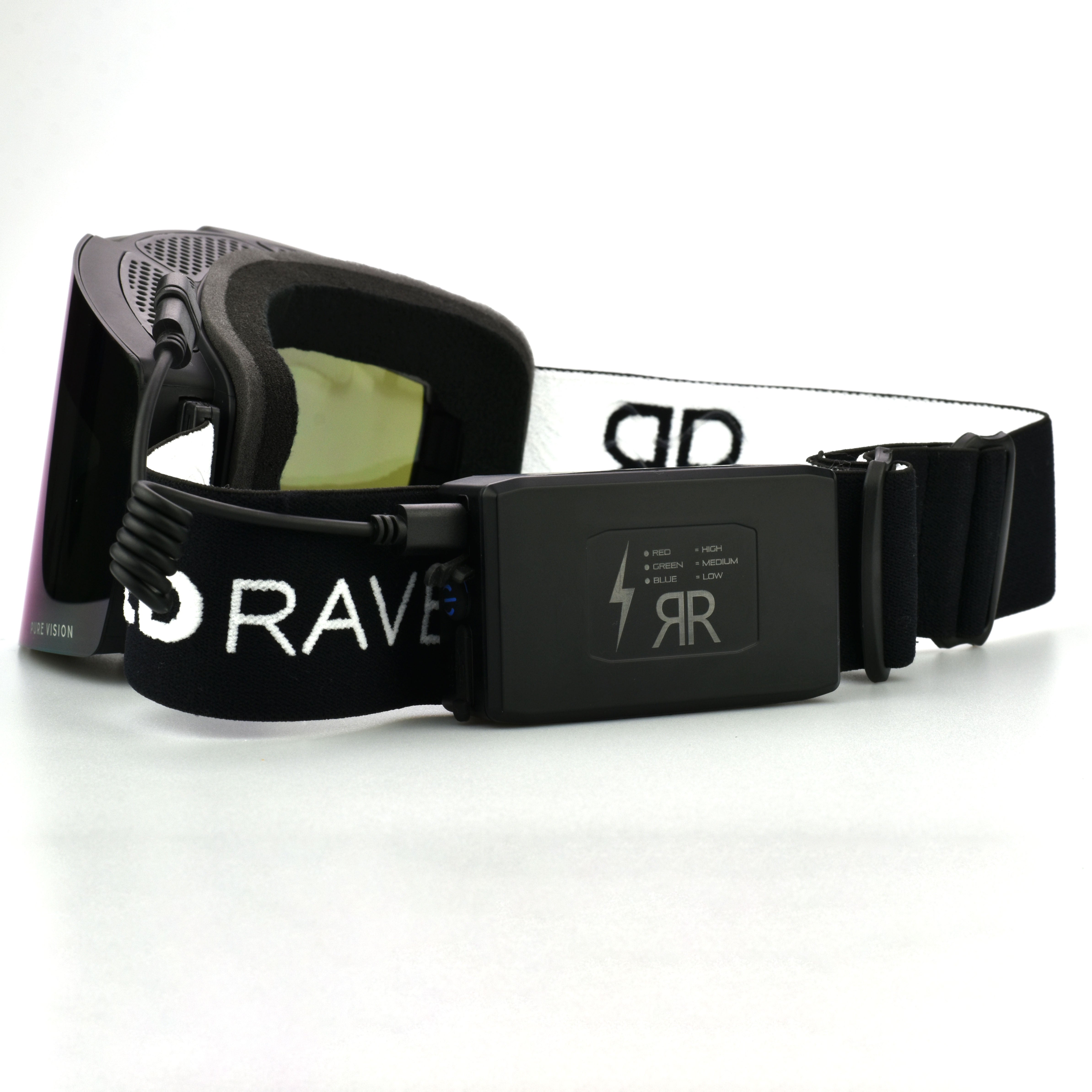 HEATED SNOW MASK #B DEEP PURPLE 