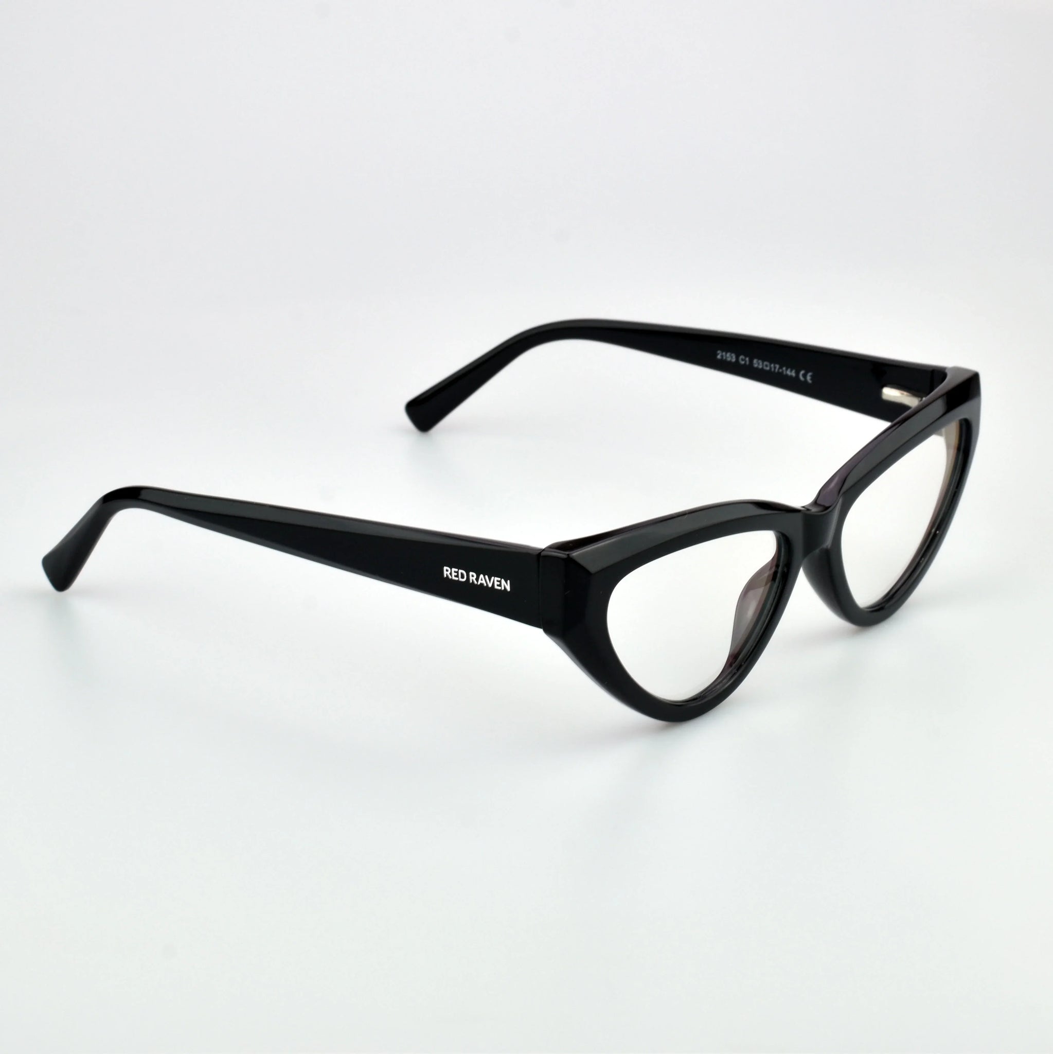 Men's Eyeglasses Red Raven