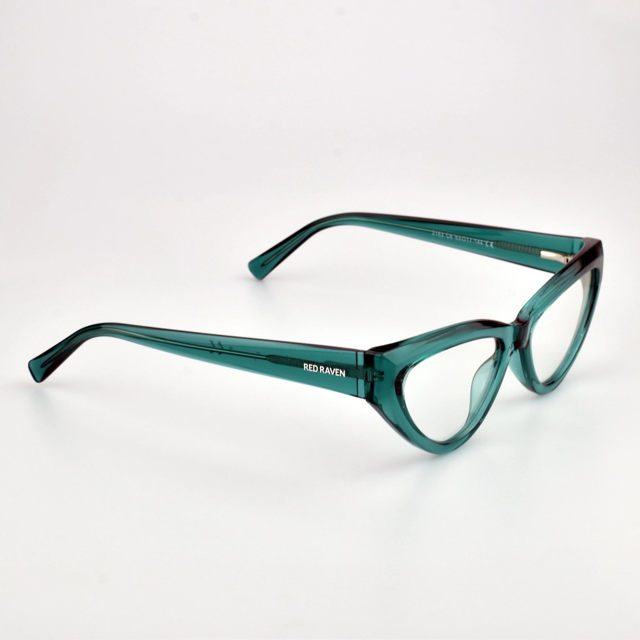 Men's Eyeglasses Red Raven