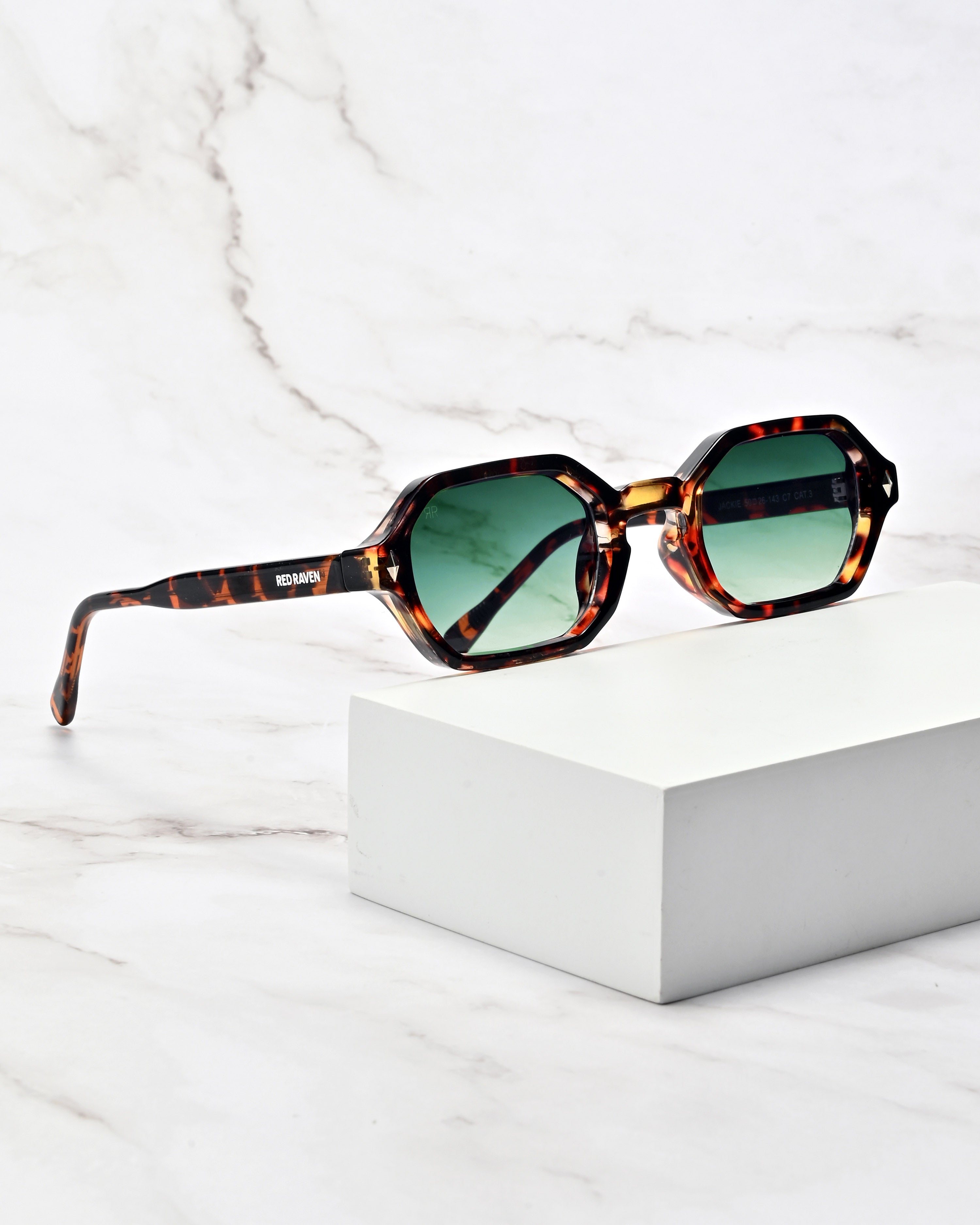 JACKIE TORTOISE GREEN