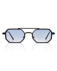 JAMES METALLIC BLACK-BLUE 