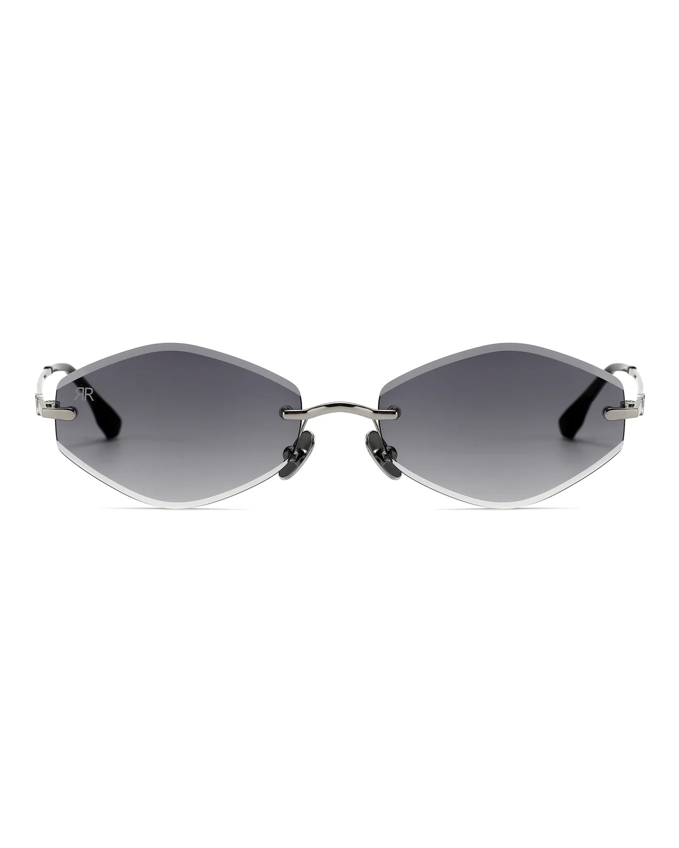 Men's Sunglasses Red Raven Silver