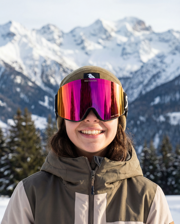 SNOW MASK #KIDS PINK