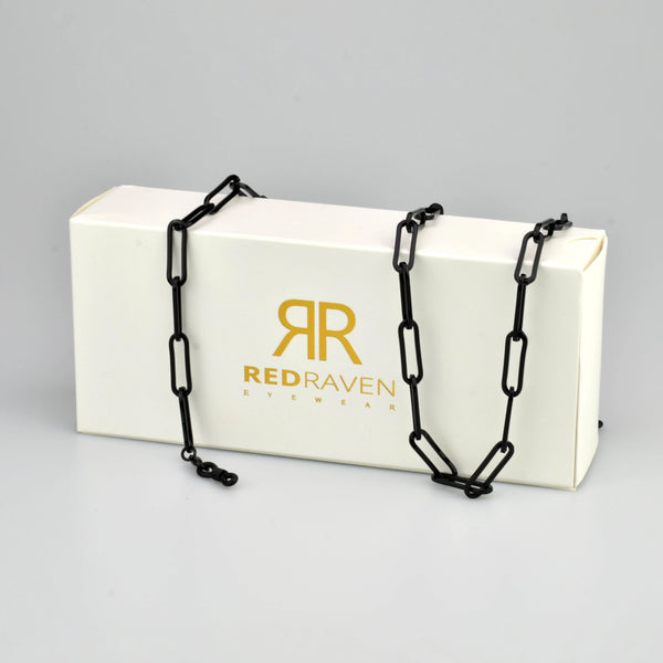 CHAIN LONG BLACK - Red Raven