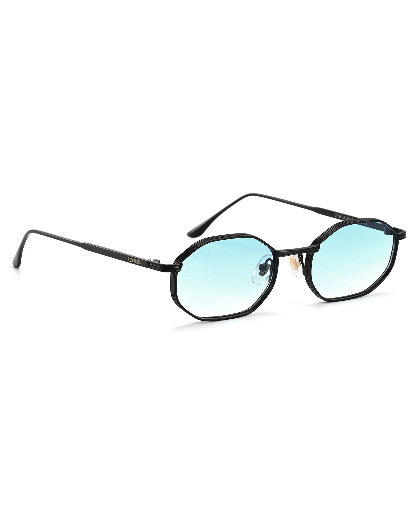 Men's Sunglasses Red Raven Black