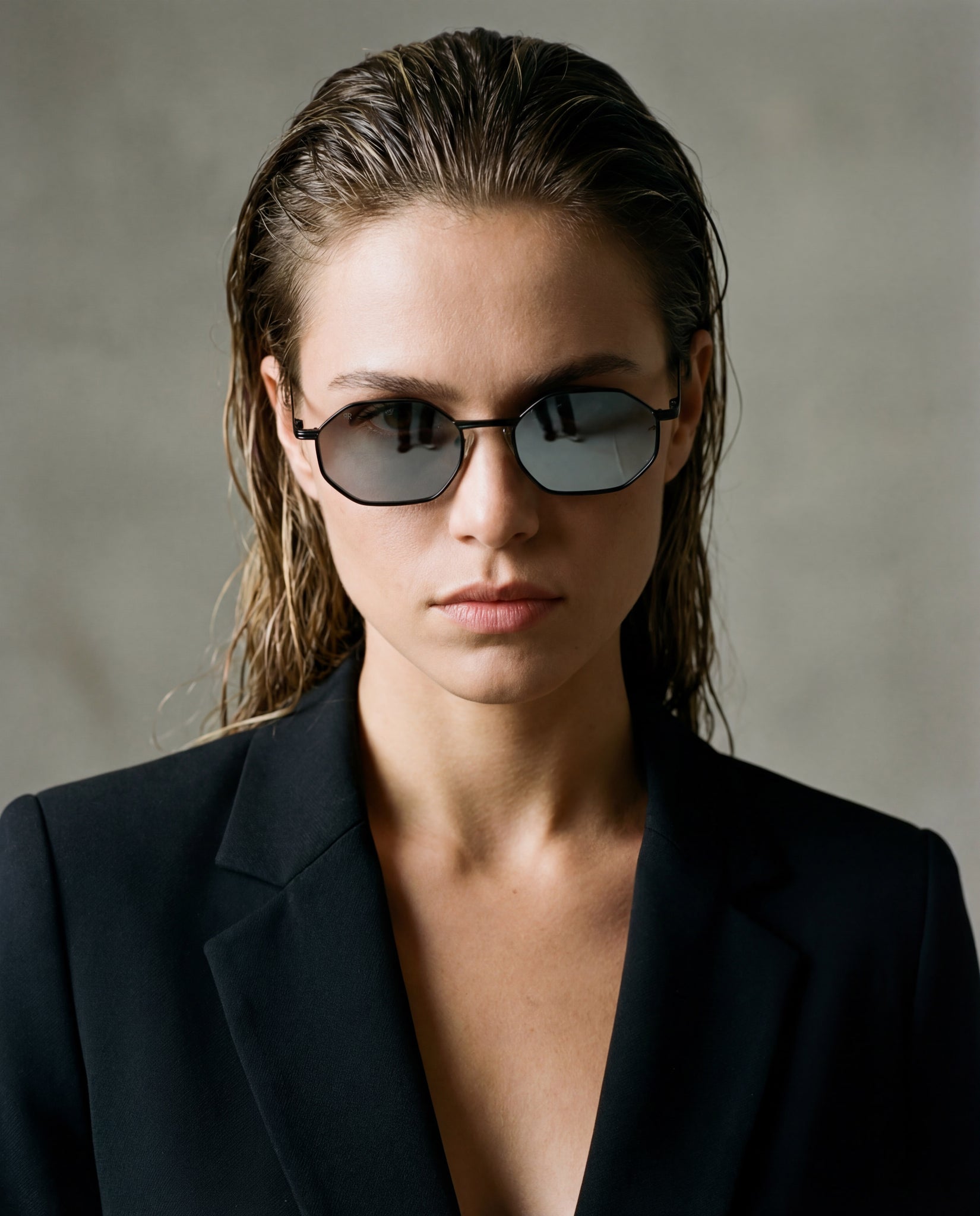 Men's Sunglasses Red Raven Black