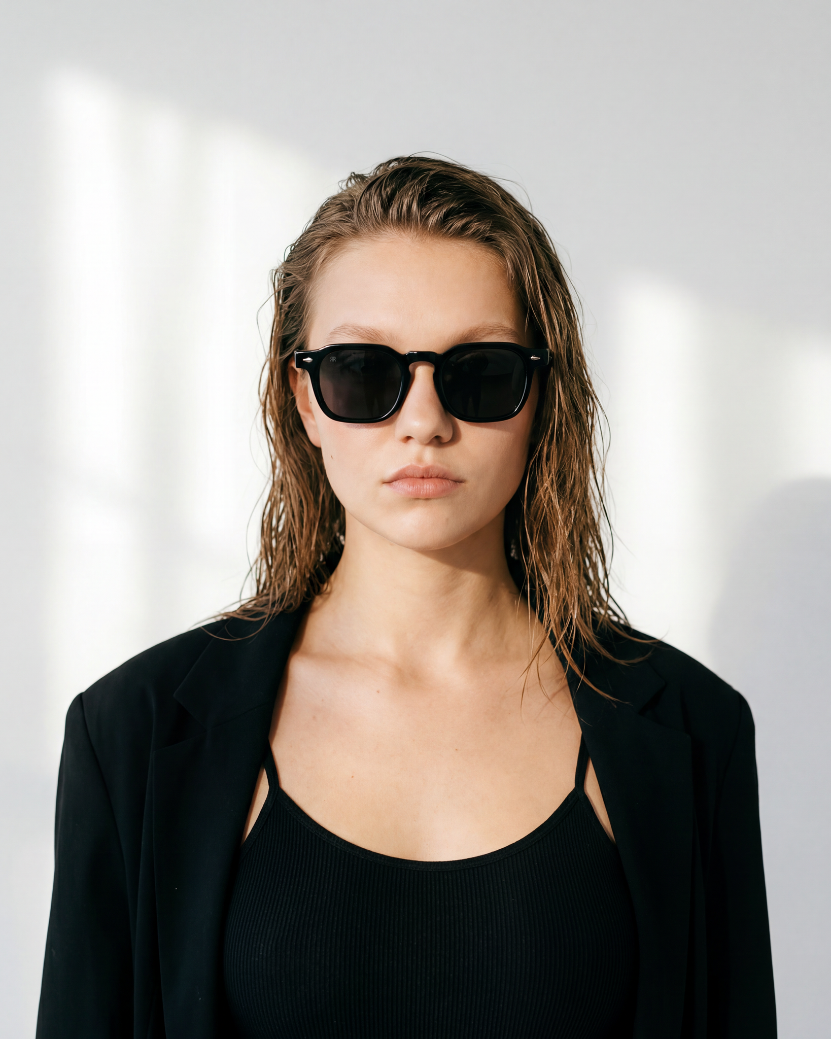 Men's Sunglasses Red Raven Black