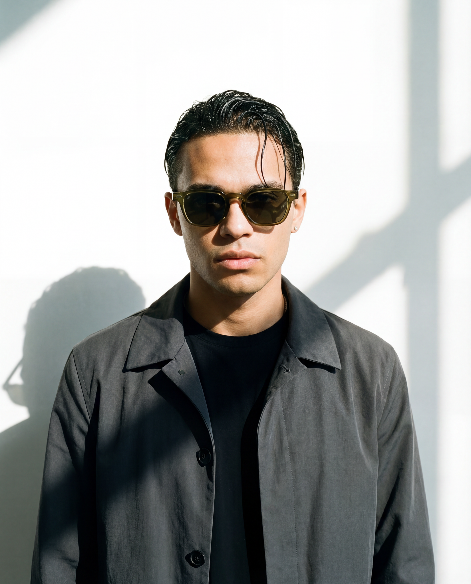 Men's Sunglasses Red Raven Brown