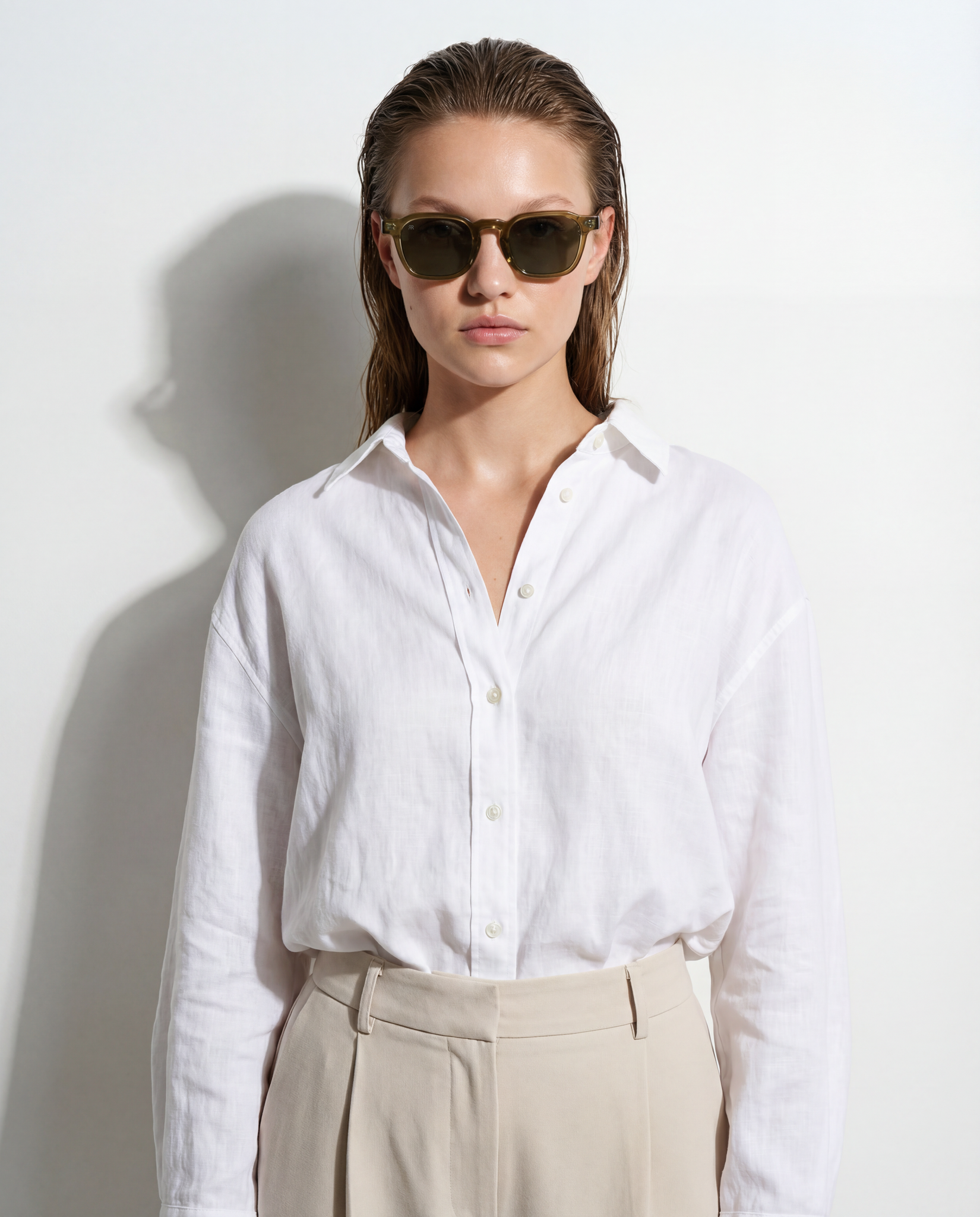 Men's Sunglasses Red Raven Brown