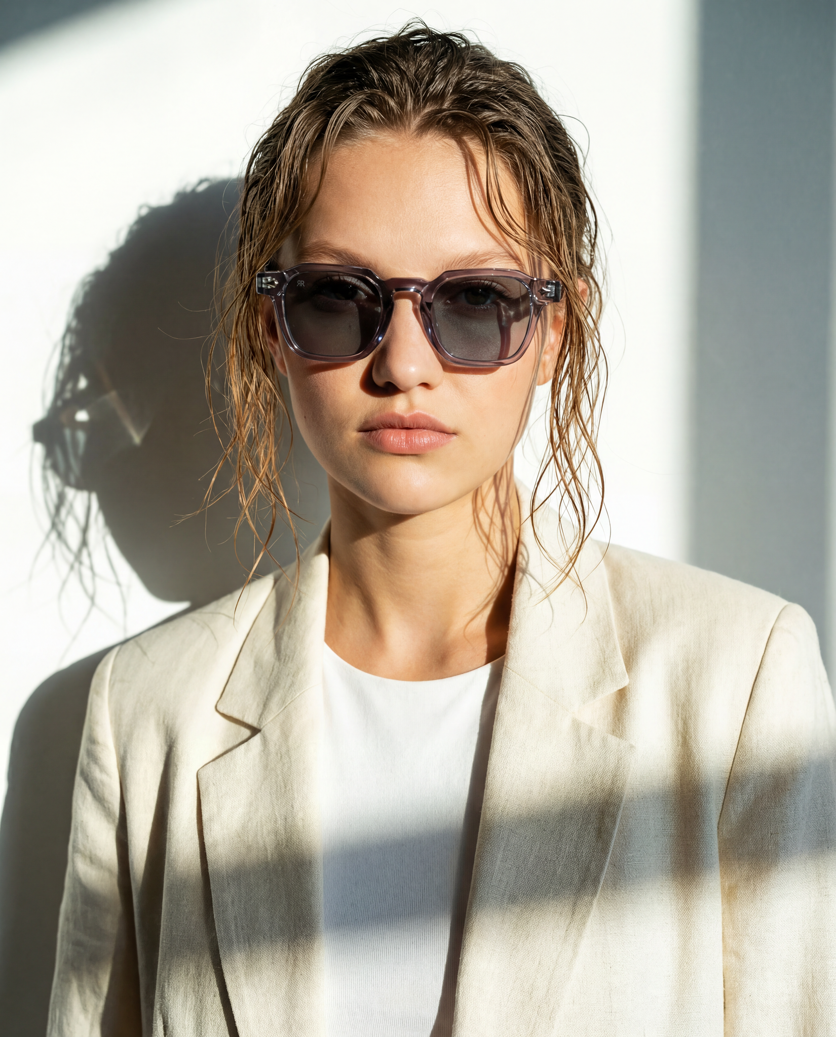 Men's Sunglasses Red Raven Purple