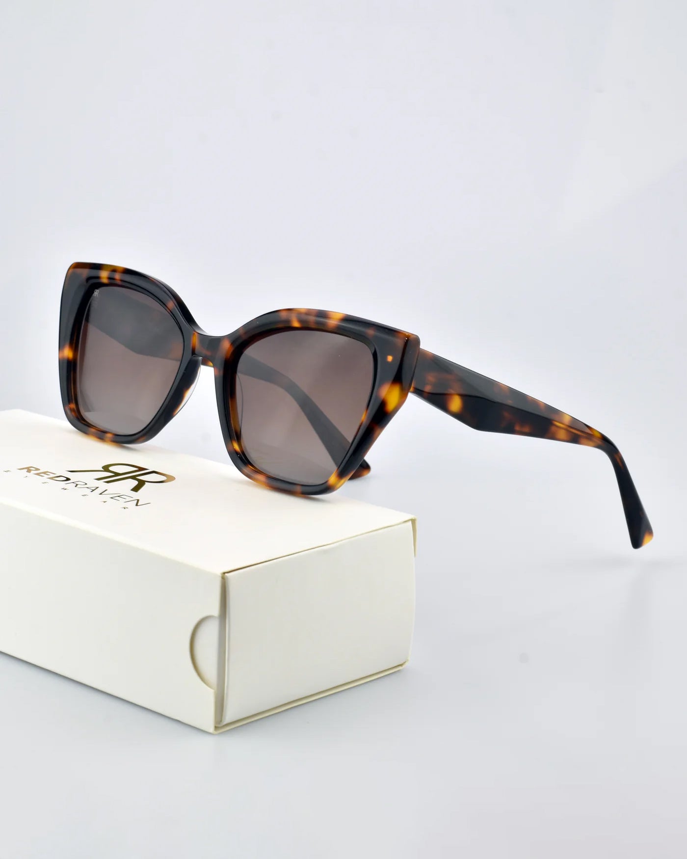 Men's Sunglasses Red Raven Black