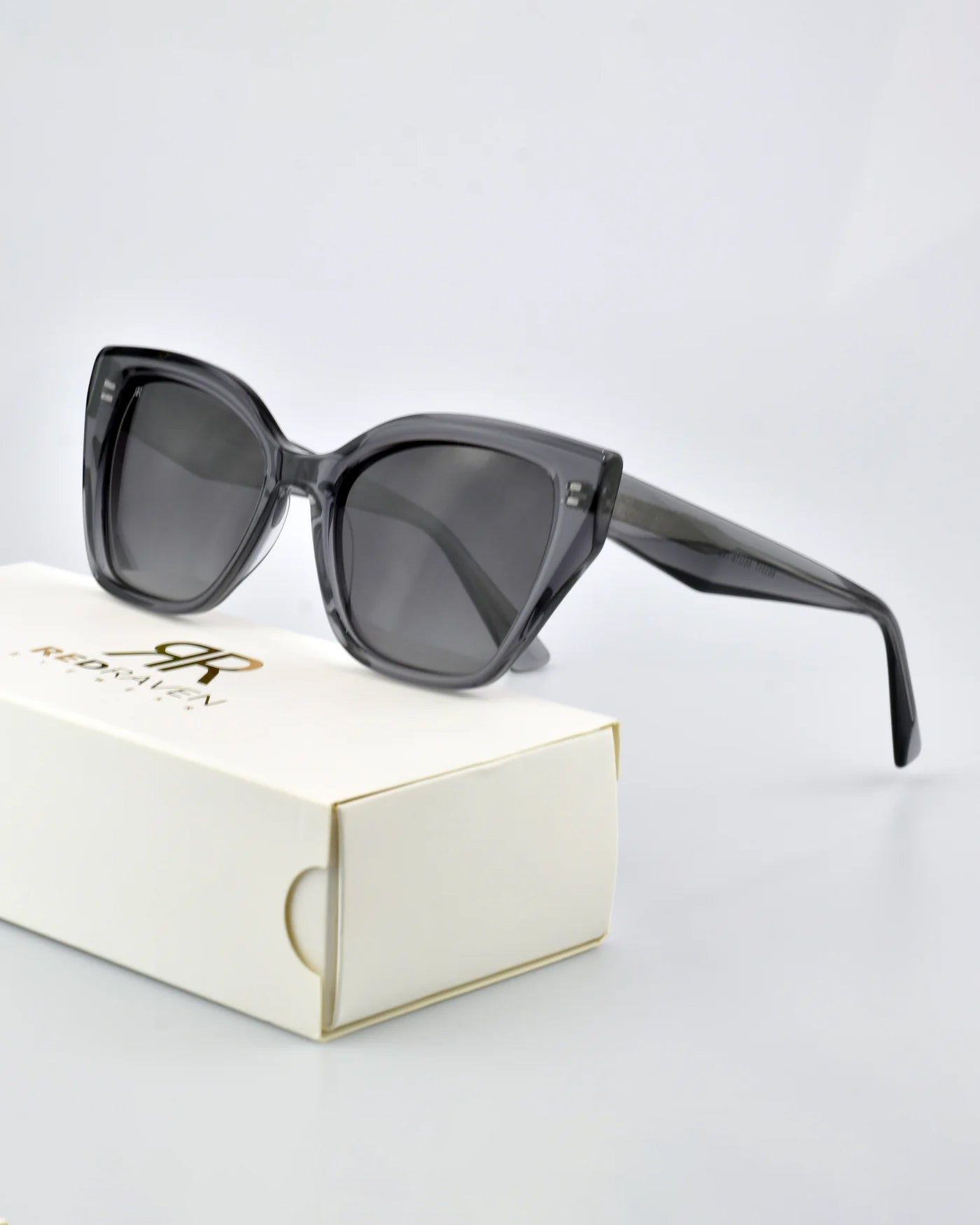 Men's Sunglasses Red Raven Black