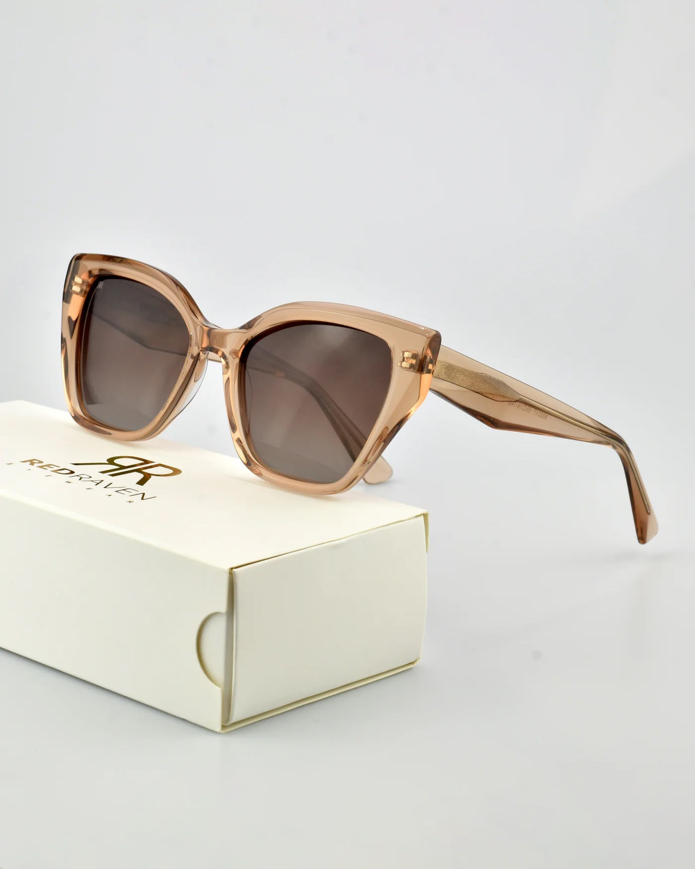 Men's Sunglasses Red Raven Black